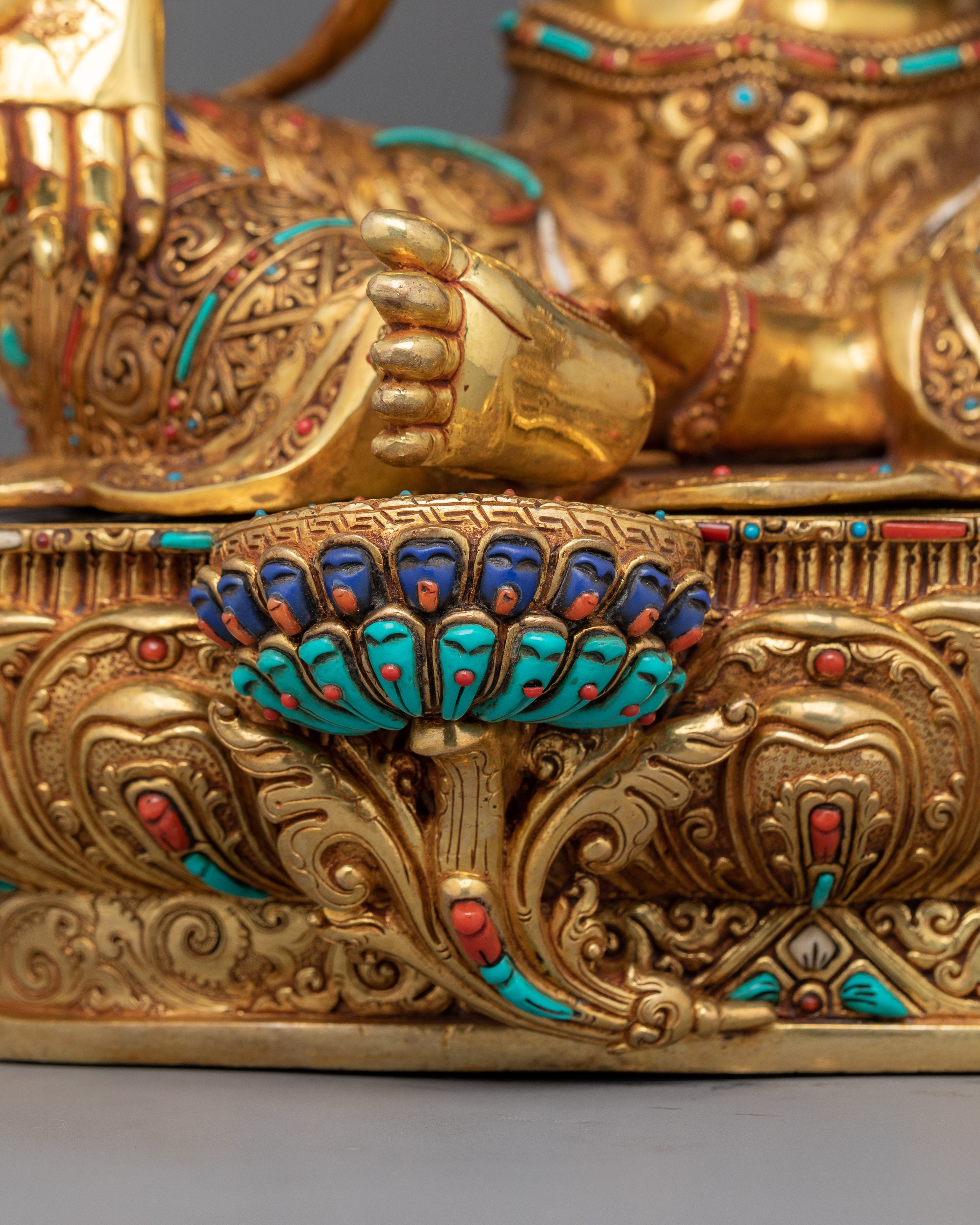 Goddess Green Tara Buddhist Art Statue | The Lord and Refuge of The Three Realms