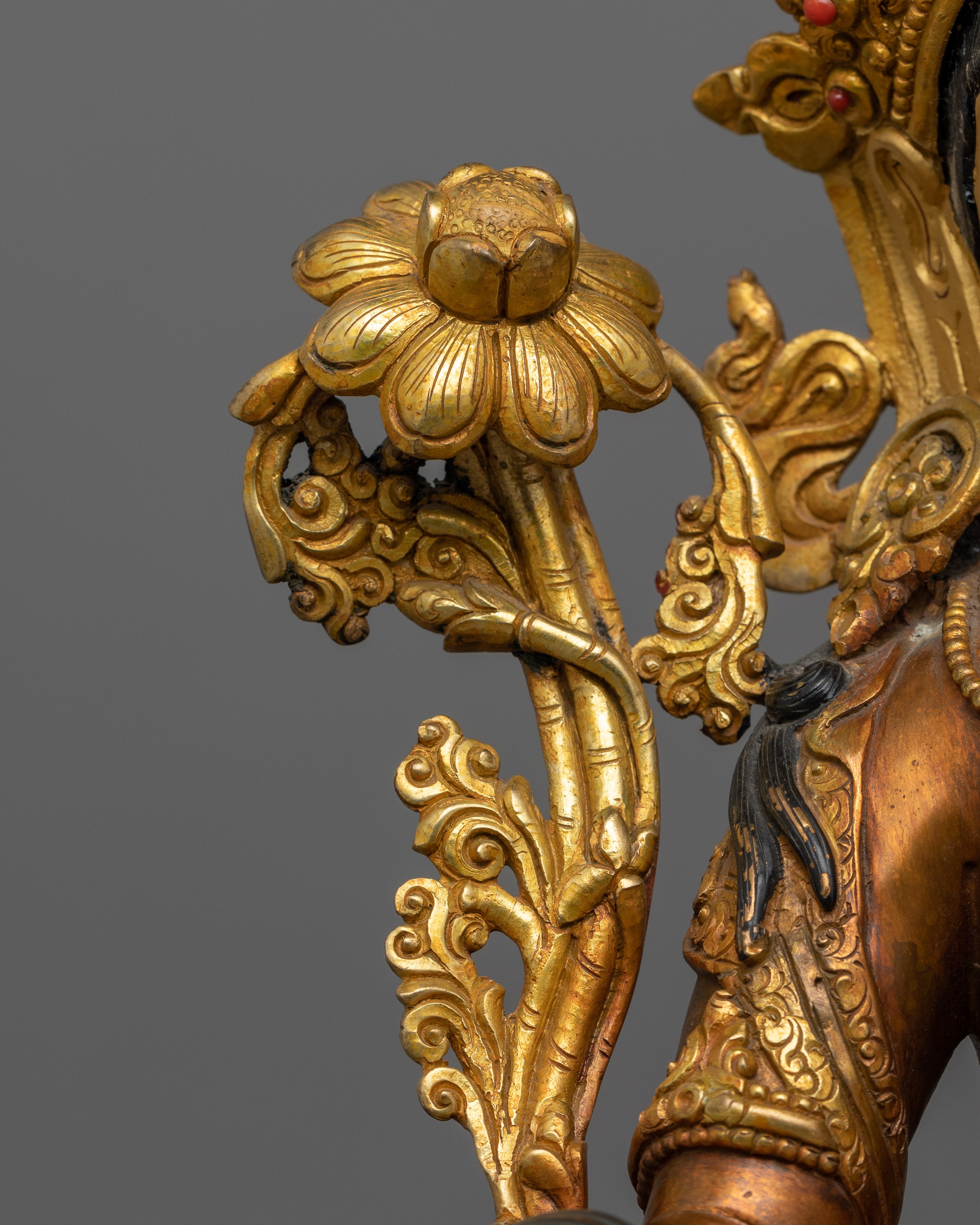 Green Tara Mother of Liberation Sculpture | Embodiment of Compassion and Generosity