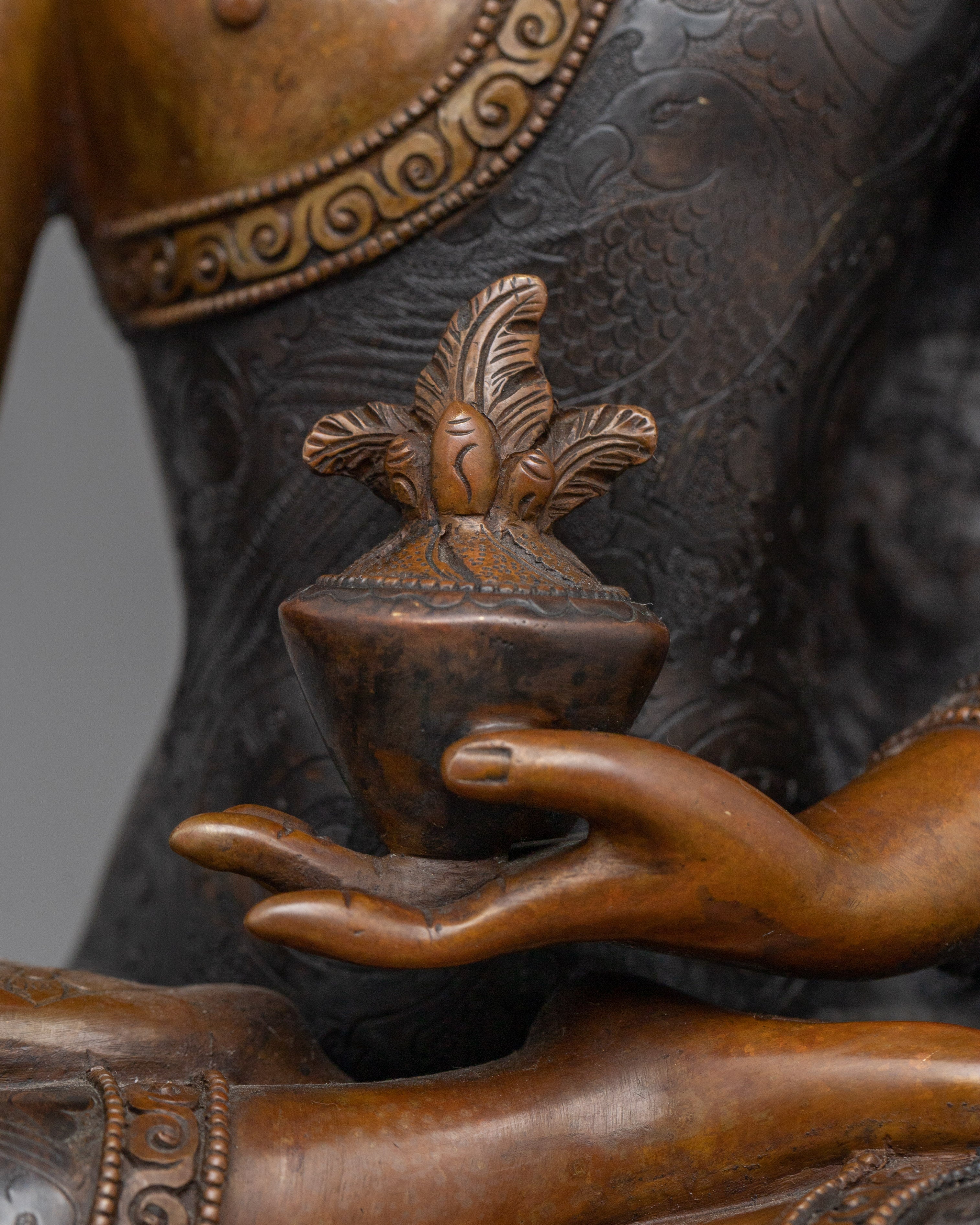 Bhaisajyaguru Healing Deity Medicine Buddha | Statue Of Vaidurya-Prabha-Raja For Meditation