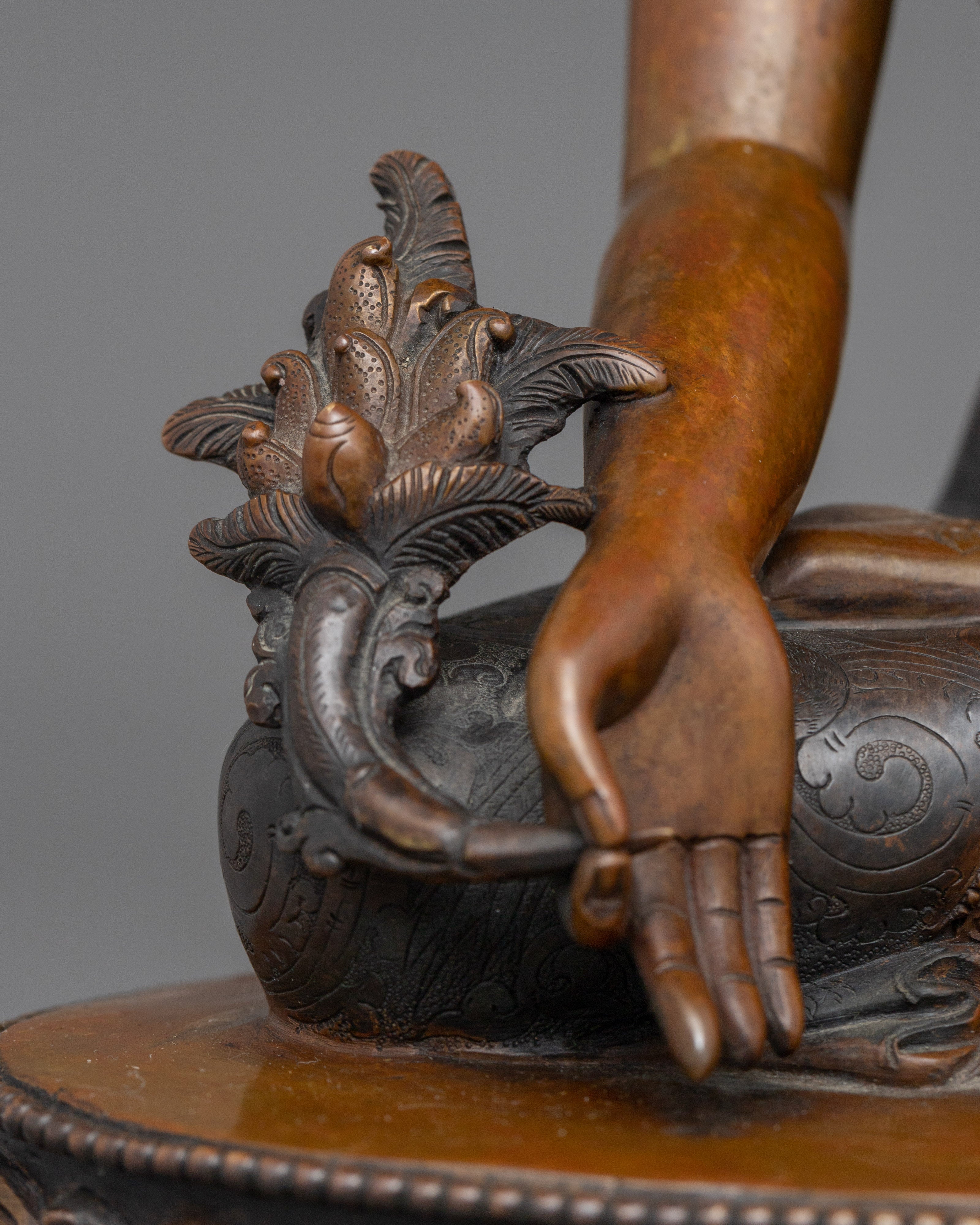 Bhaisajyaguru Healing Deity Medicine Buddha | Statue Of Vaidurya-Prabha-Raja For Meditation