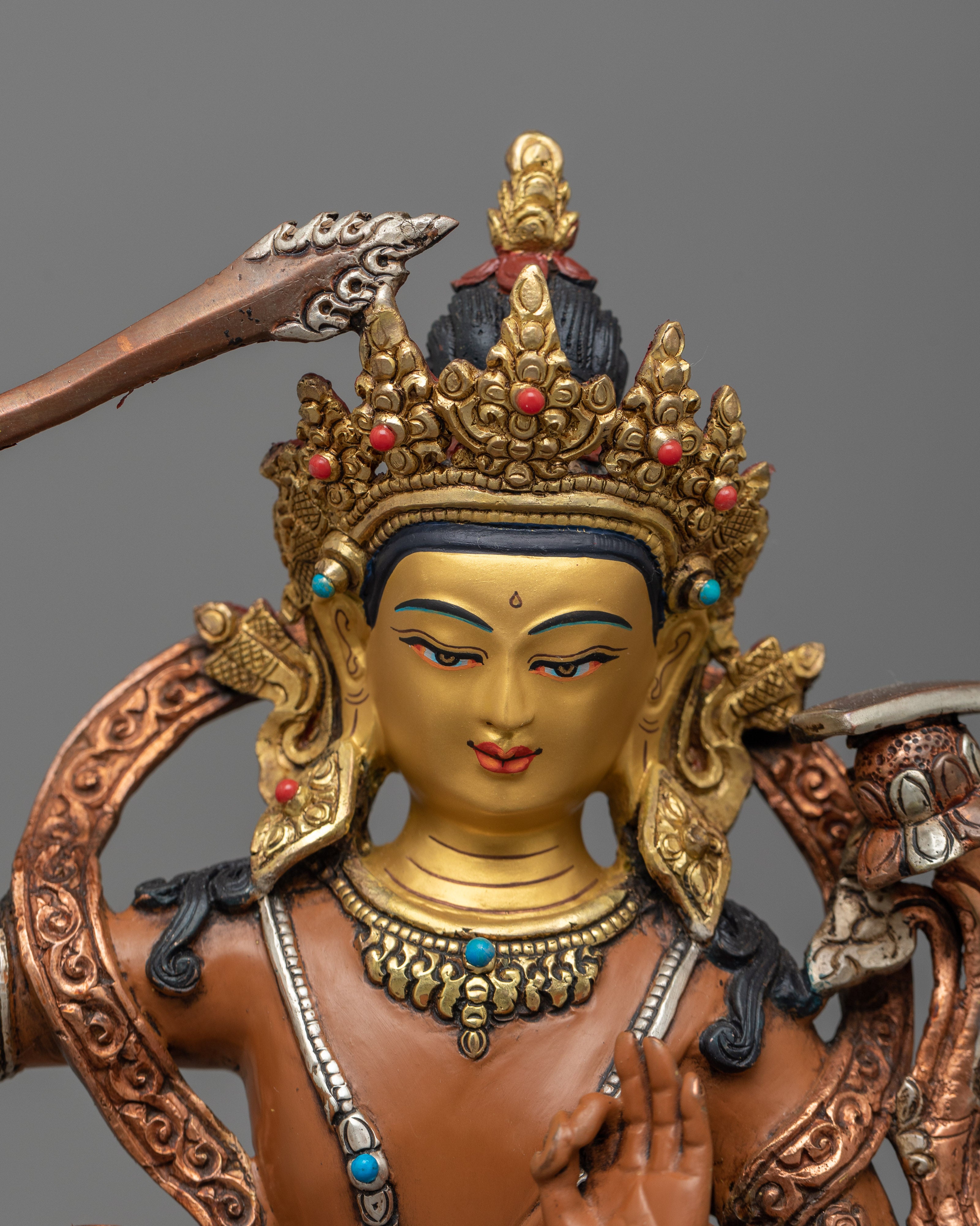 Bodhisattva Manjushri Buddhist Art | Symbol of Clarity and Enlightenment