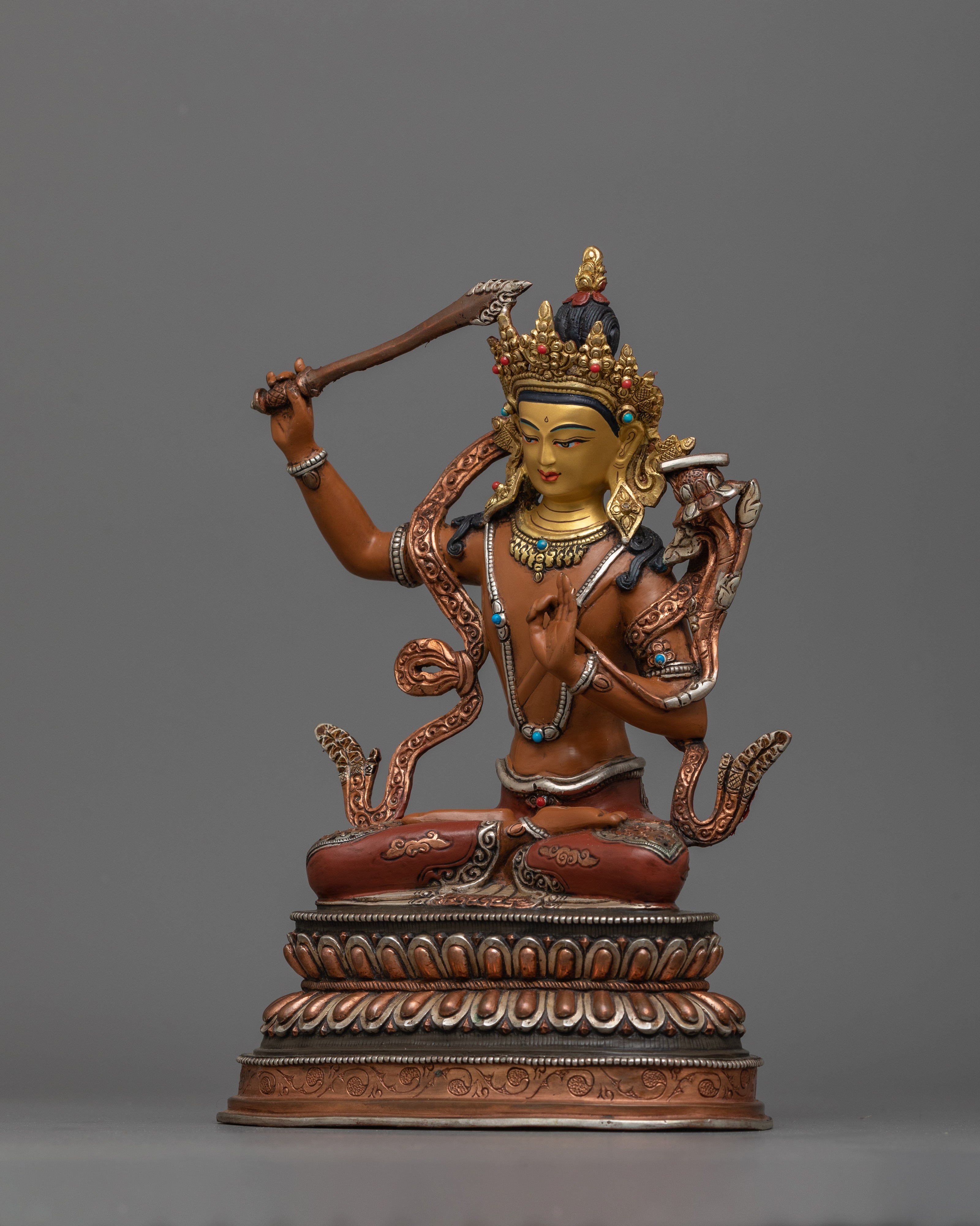 Bodhisattva Manjushri Buddhist Art | Symbol of Clarity and Enlightenment