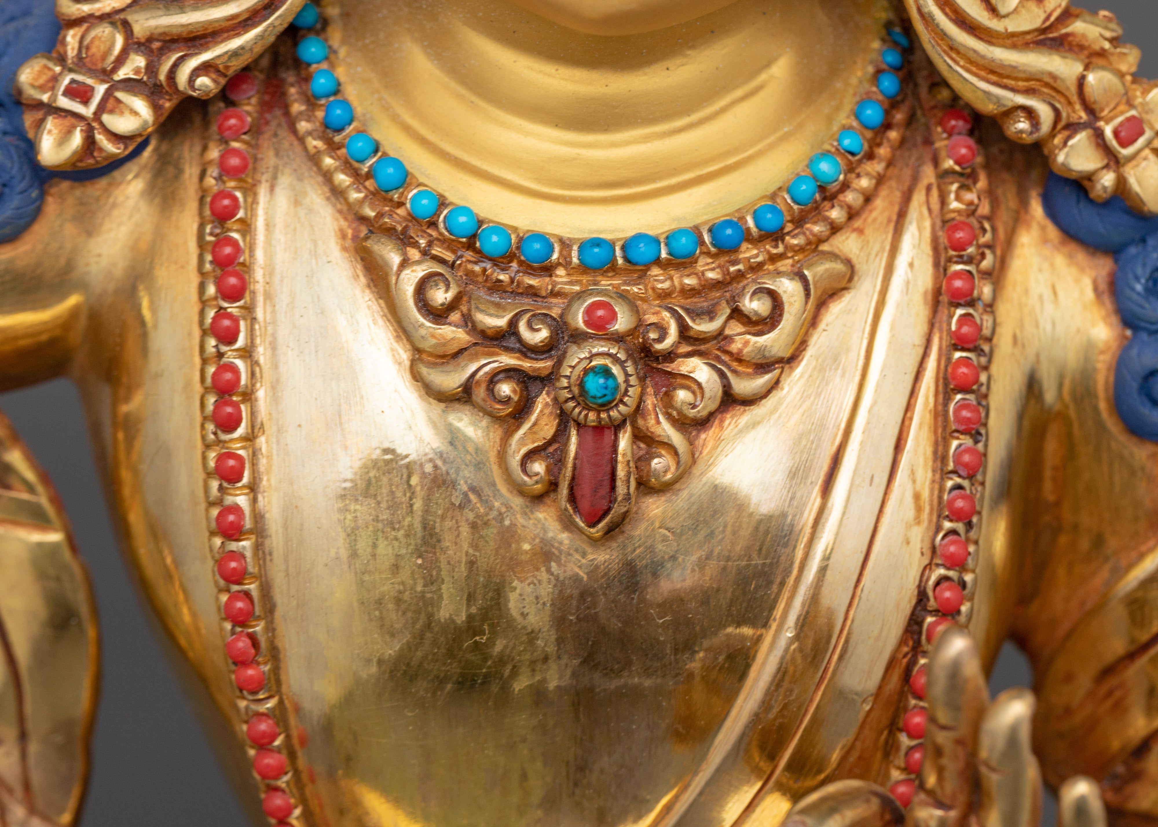 Wisdom Flaming Sword Holder Manjushri | Bodhisattva of Wisdom