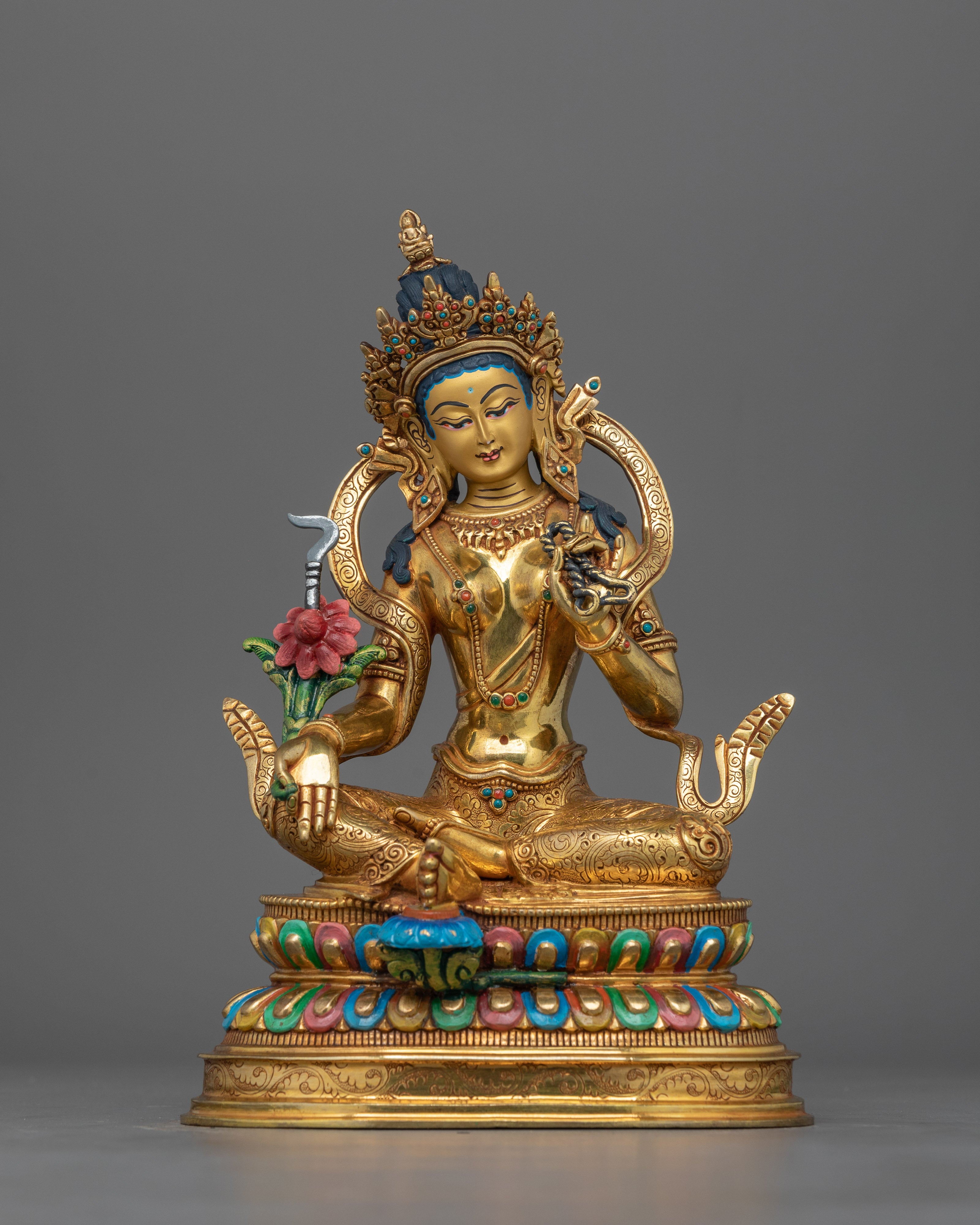 Enlightened 21 Manifestations of Tara Statue Set | Overcoming Fears and Challenges Artwok