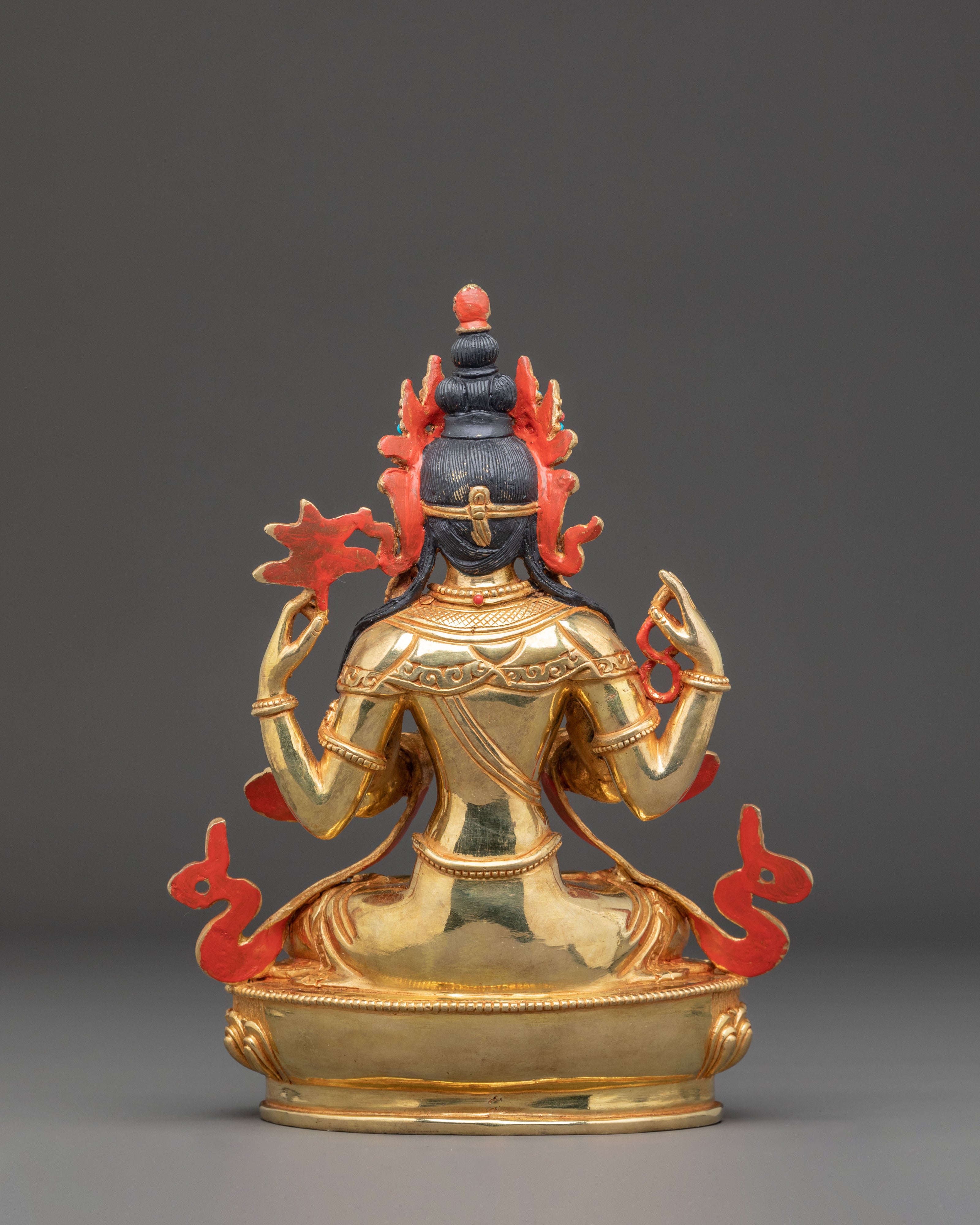 Handcrafted Bodhisattva Chenrezig Sculpture | Avalokiteshvara Statue
