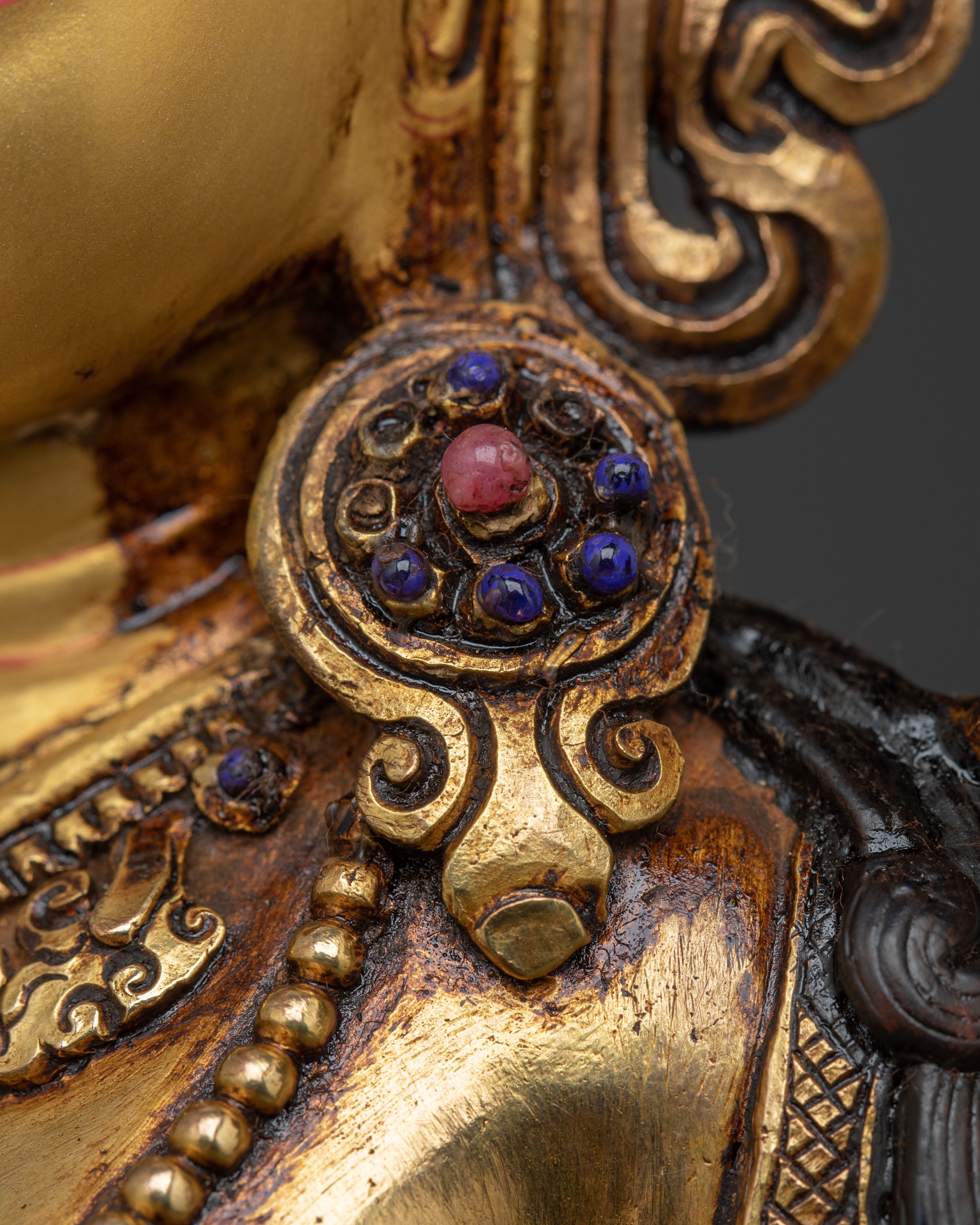 Peaceful Mother Green Tara Statue | Divine Feminine Icon