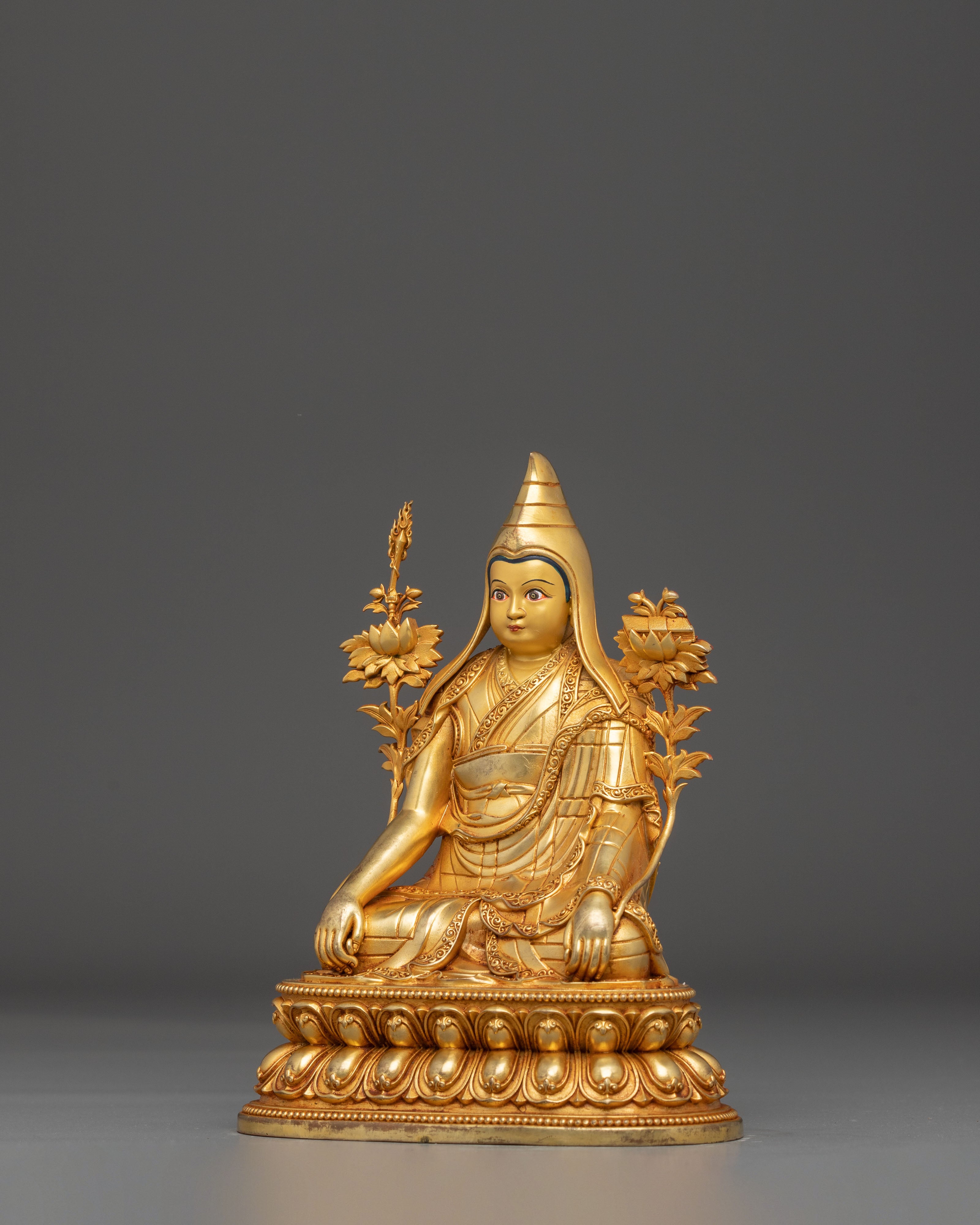 Statue of Buddhist Master Longchenpa | Enlightened Scholar