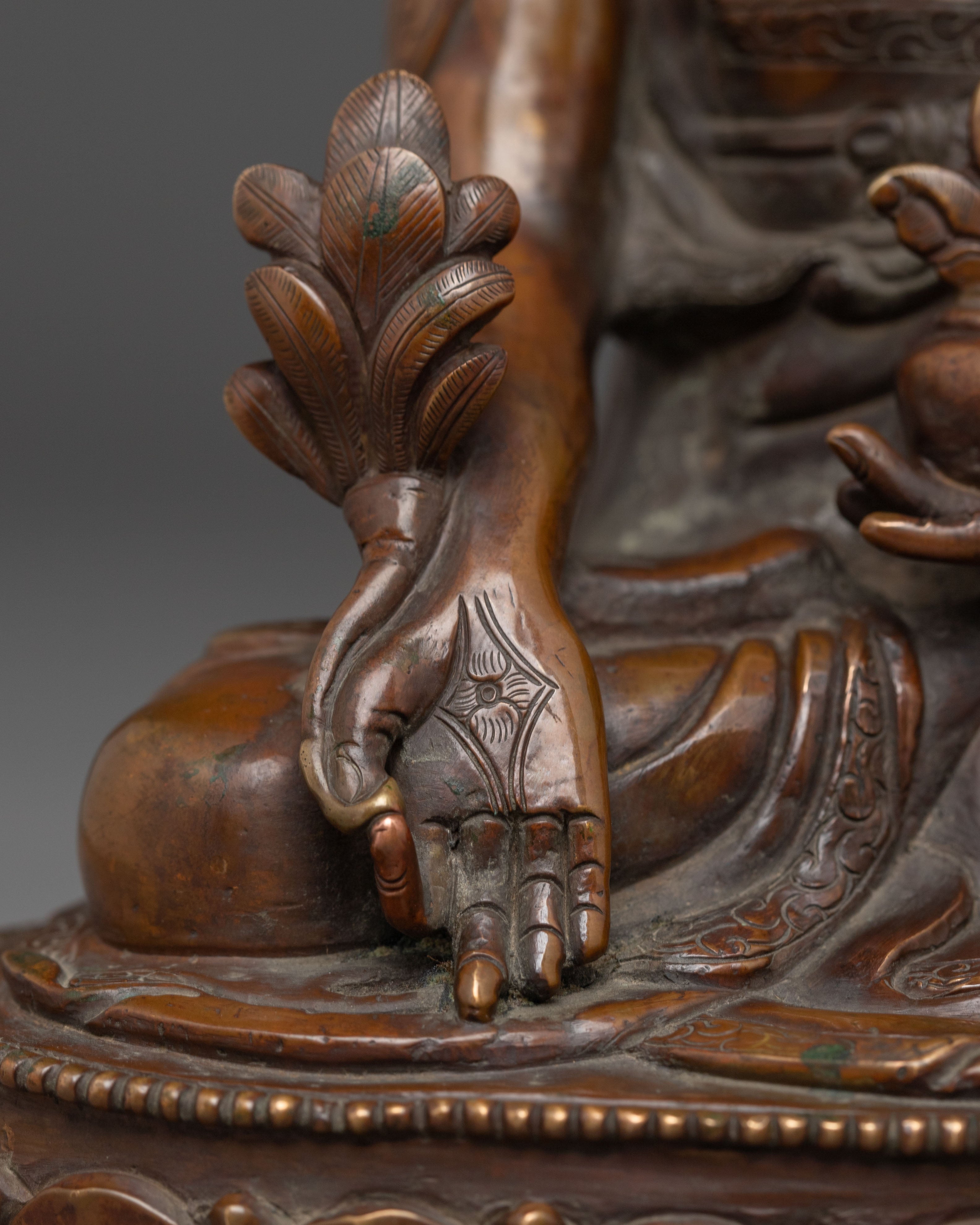 Himalayan Spiritual Healer Medicine Buddha Statue | Traditional Sculpture