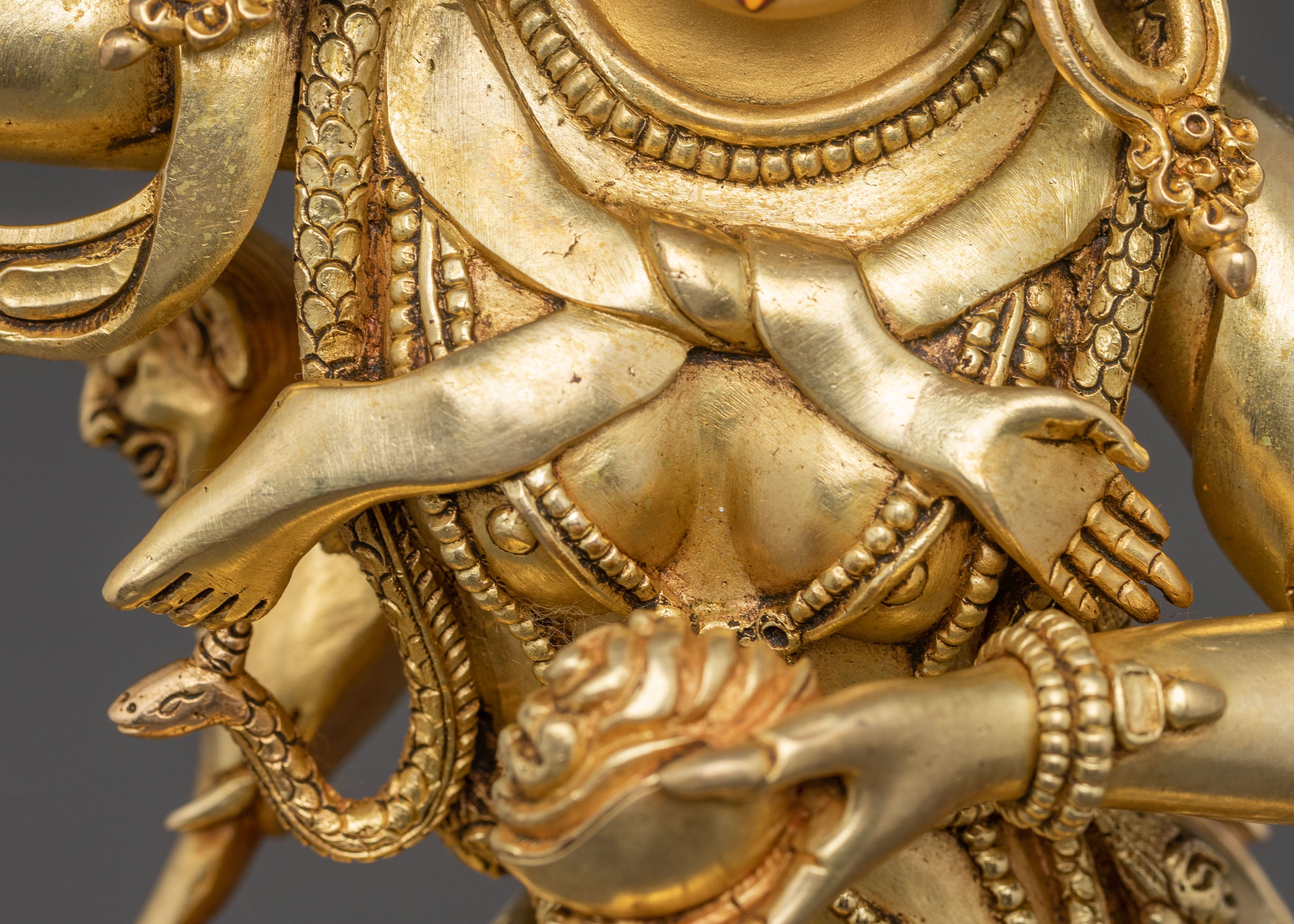 Protector Goddess Troma Nagmo Sculpture | Wrathful Tantric Deity