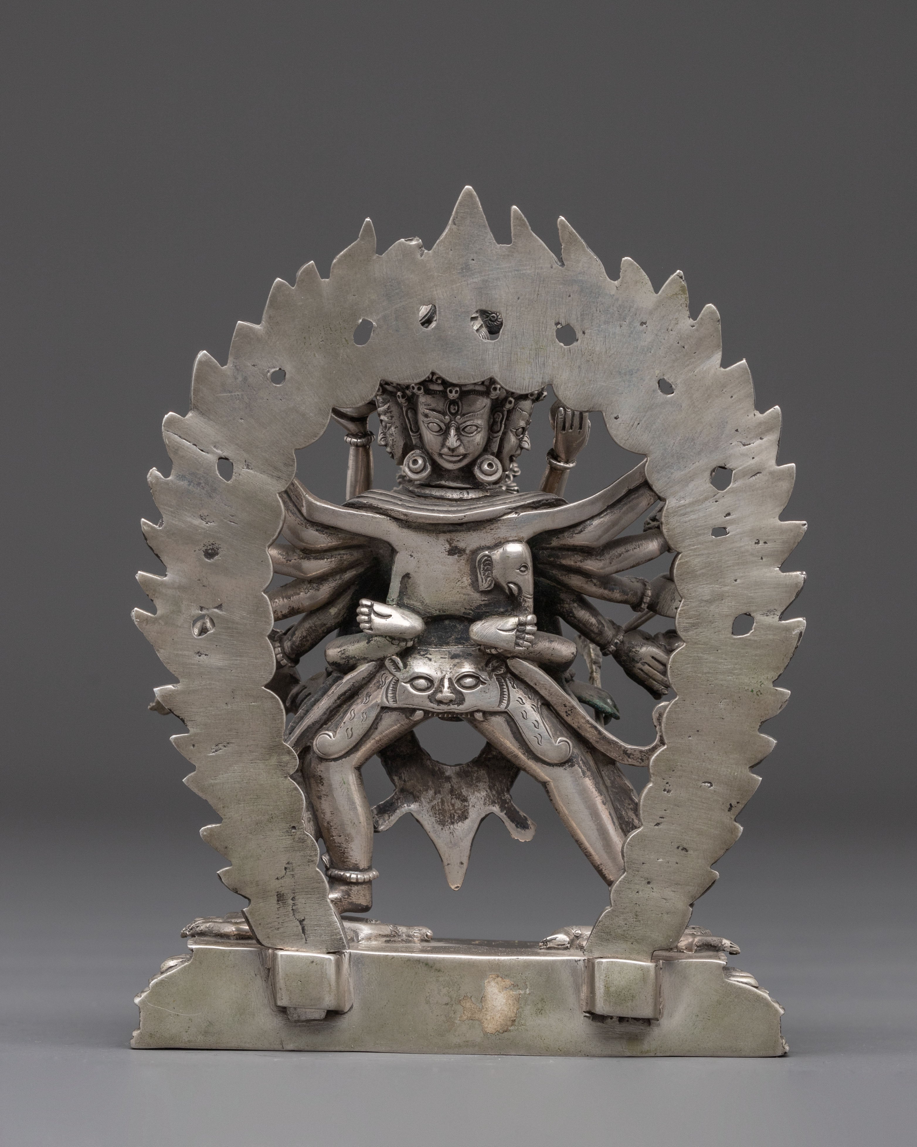 Handmade Statue of Tantric Deity Chakrasambhara | Tantric Yidam