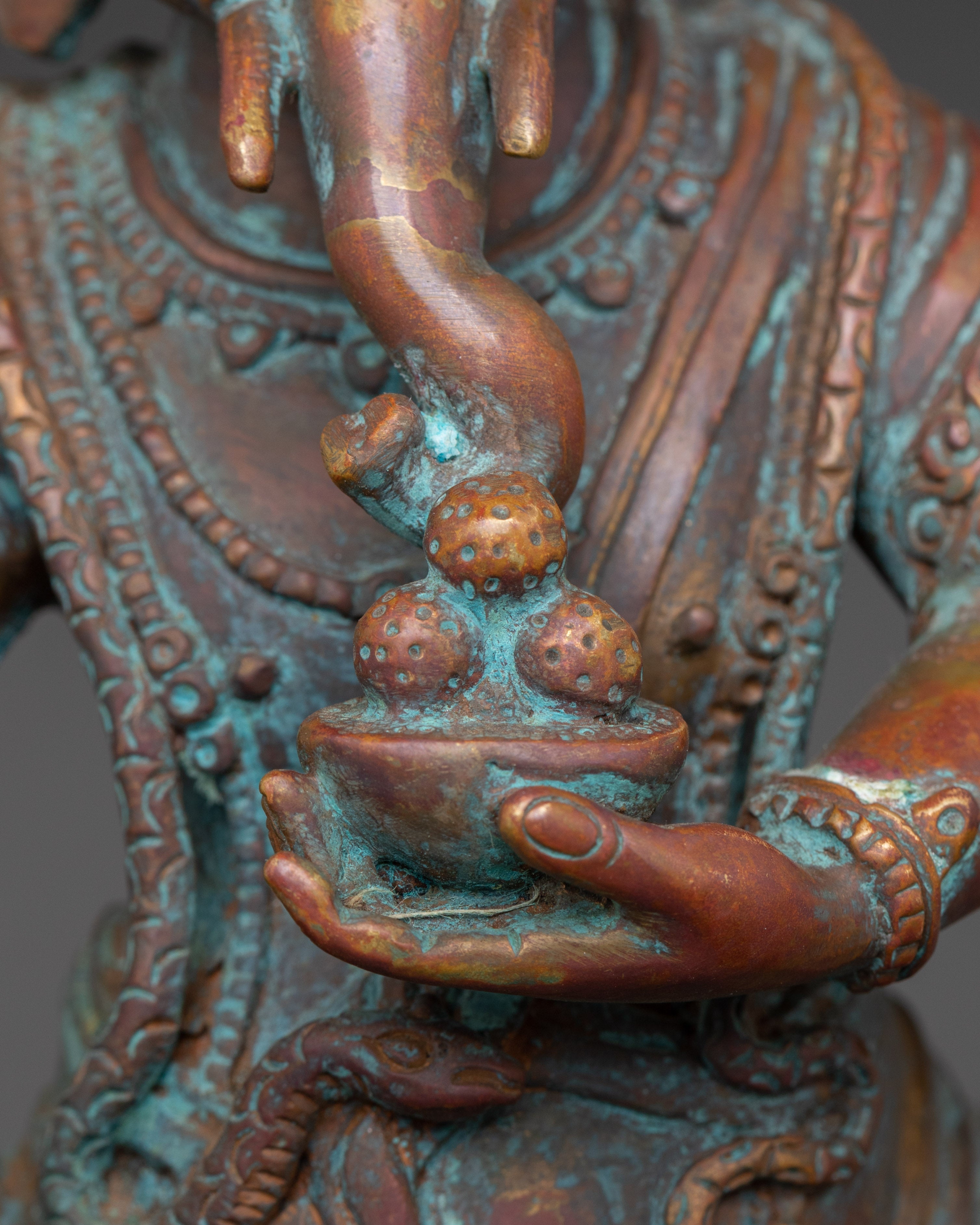 Handmade Statue of Lord Ganesha | Elephant Headed Deity