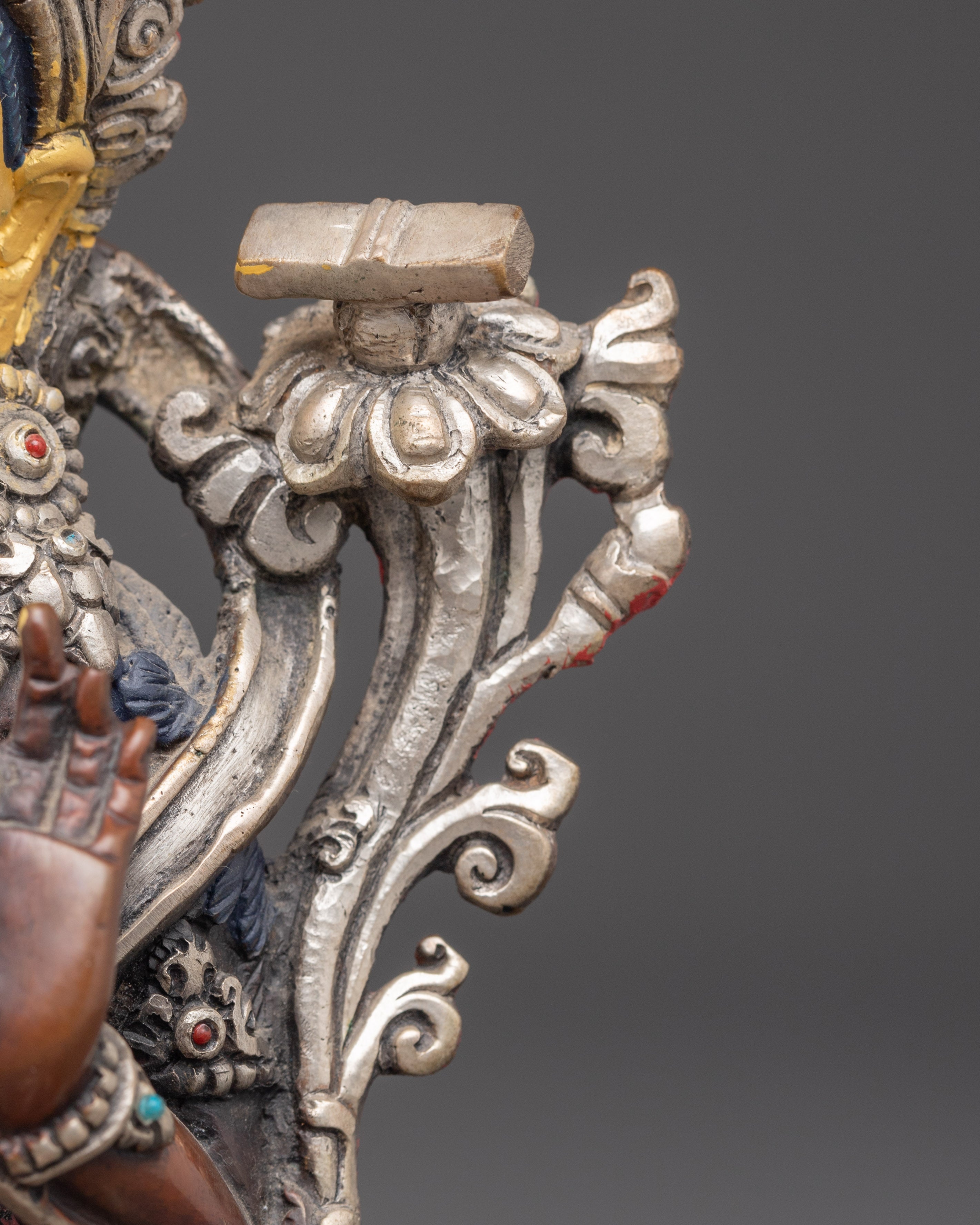 Handmade Art of Manjushri, The Wisdom Bodhisattva | Dharma Decor