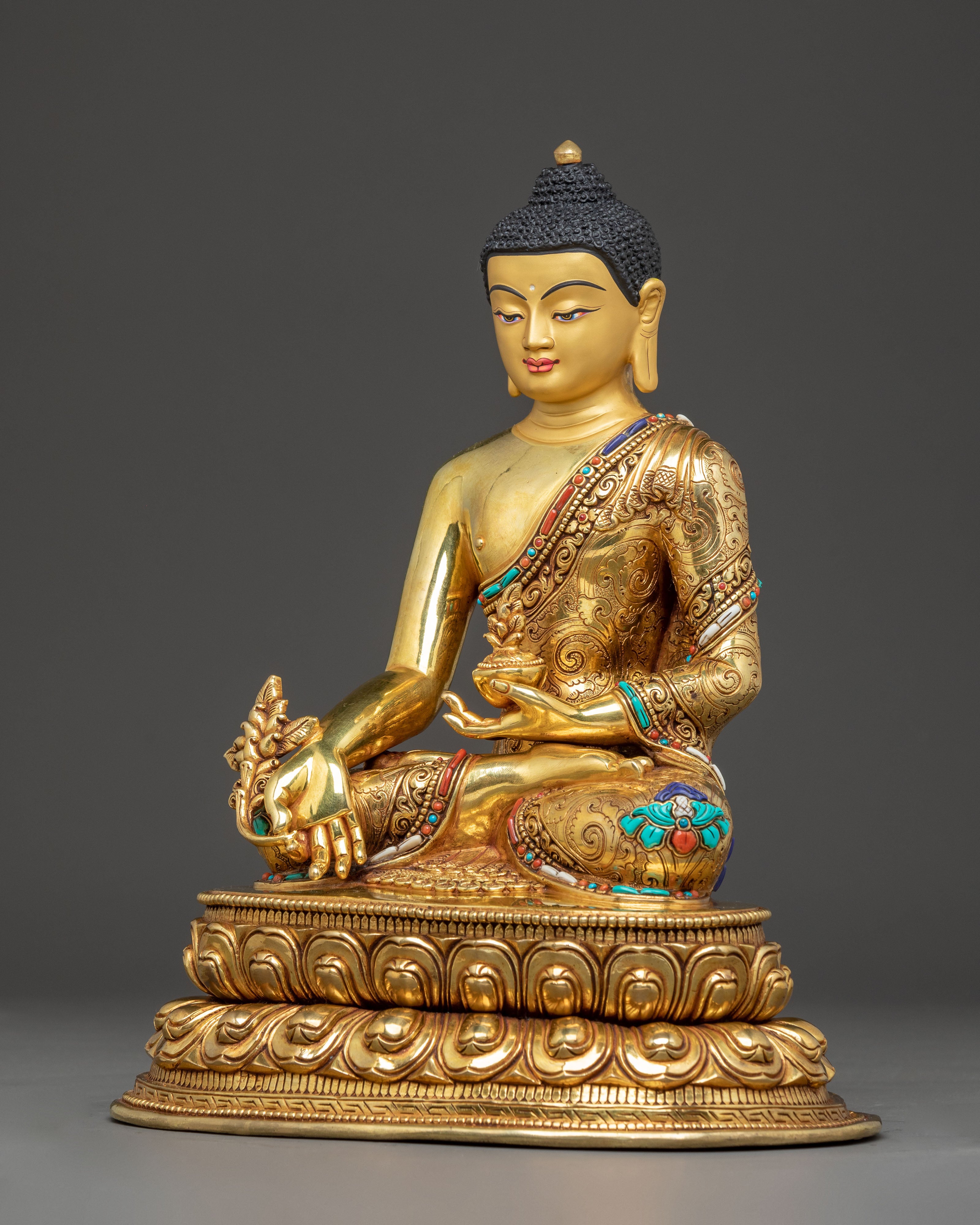 Handmade Statue of Bhaisajyaguru | Healing Buddha