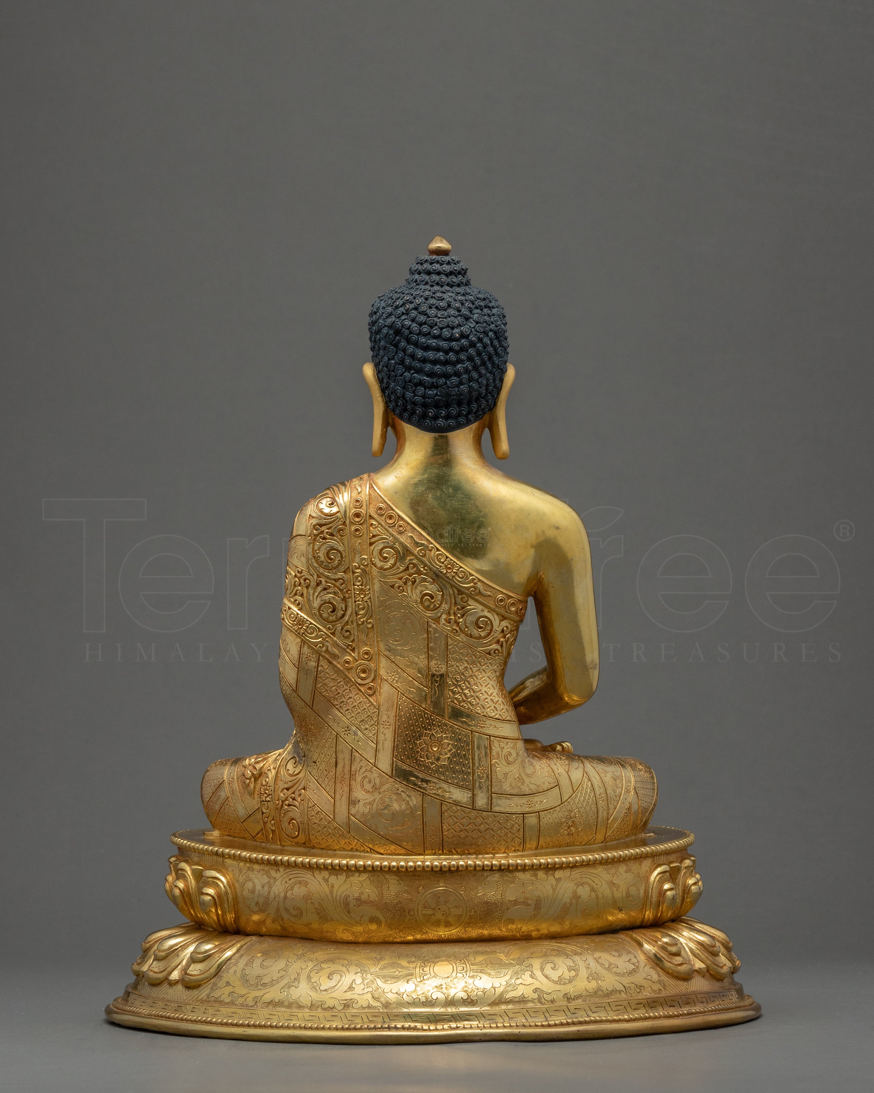 Dhyani Buddha Amitabha Statue | Traditionally Hand Carved Buddhist Art