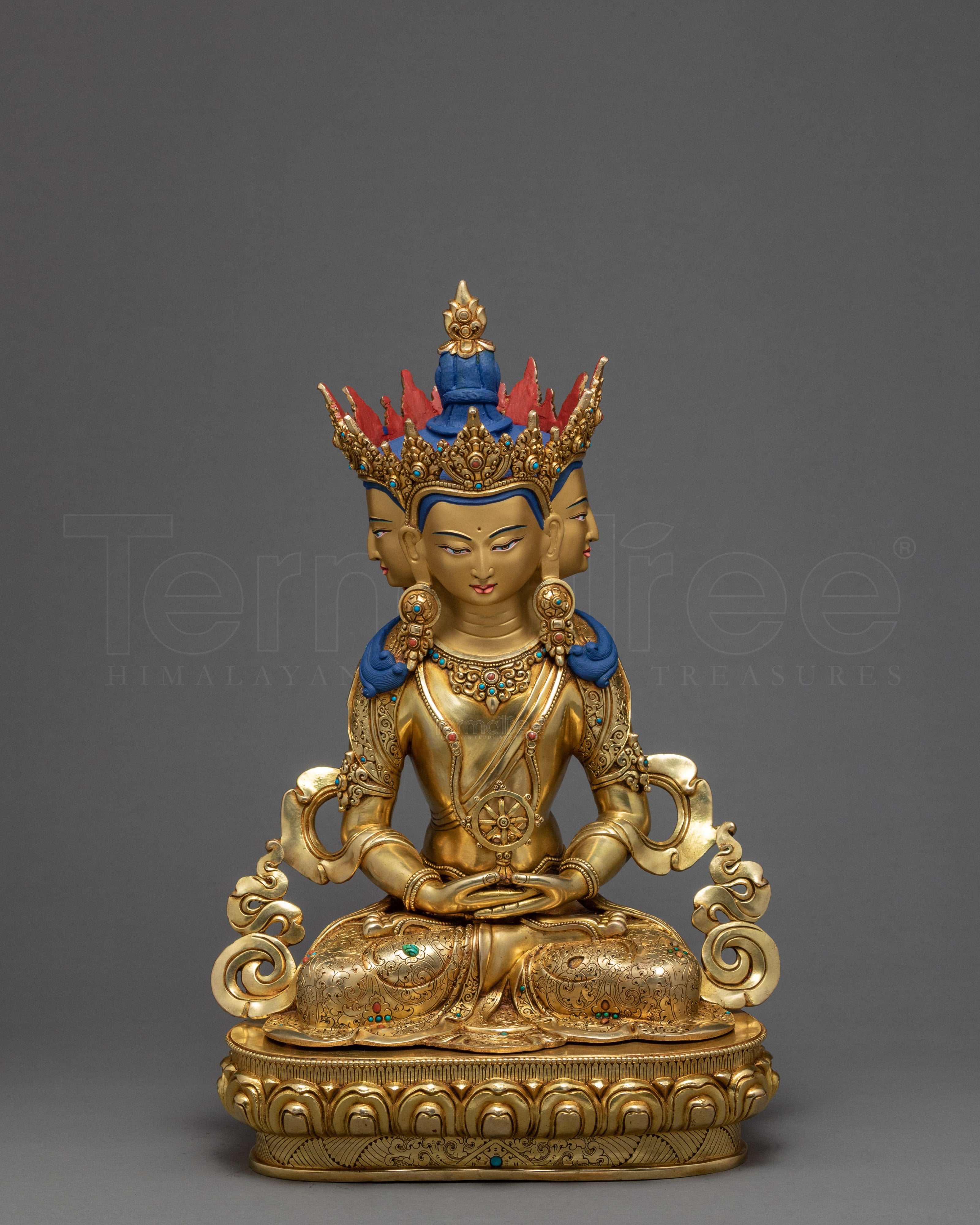 Vairocana Buddha Statue | Traditional Tibet Art