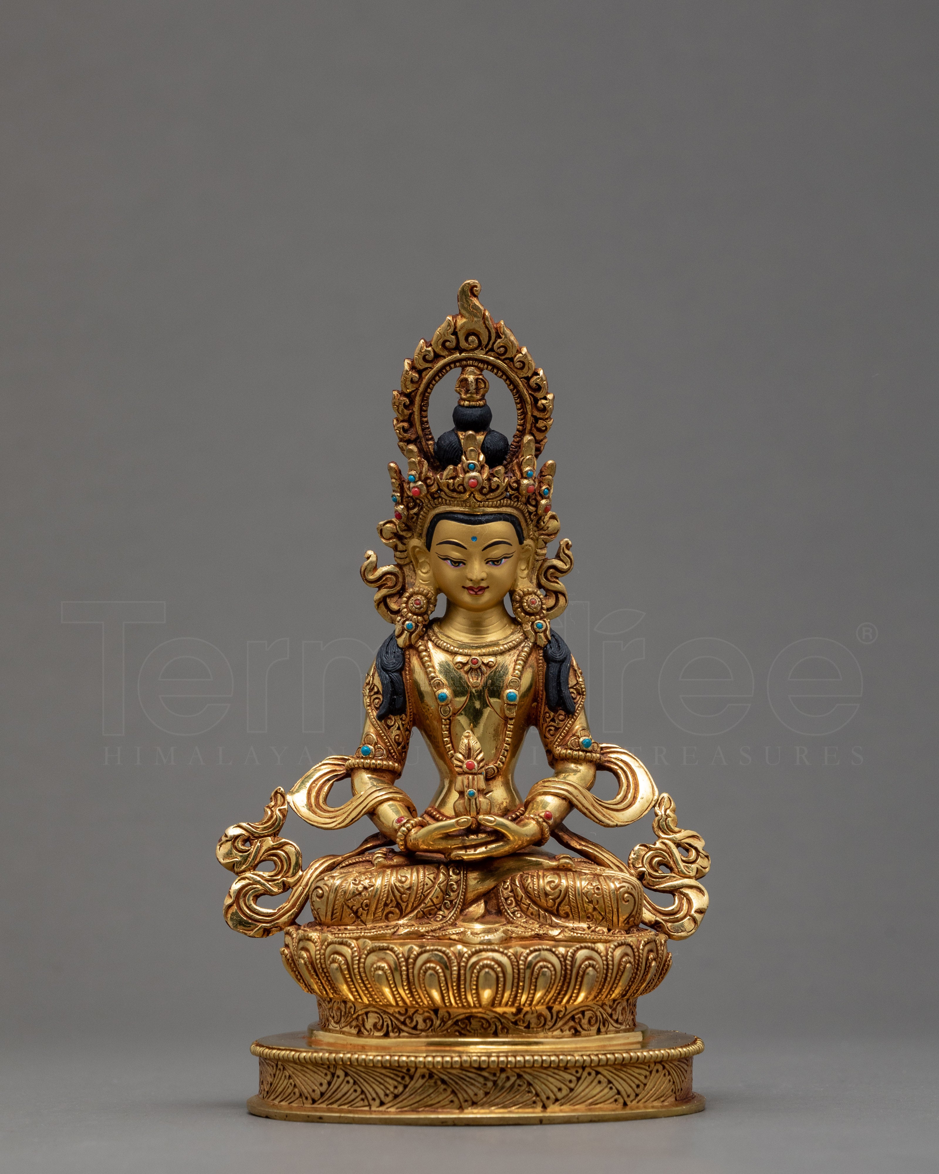 Amitayus Buddha Statue Art | Buddhist Deity Of Infinite Life