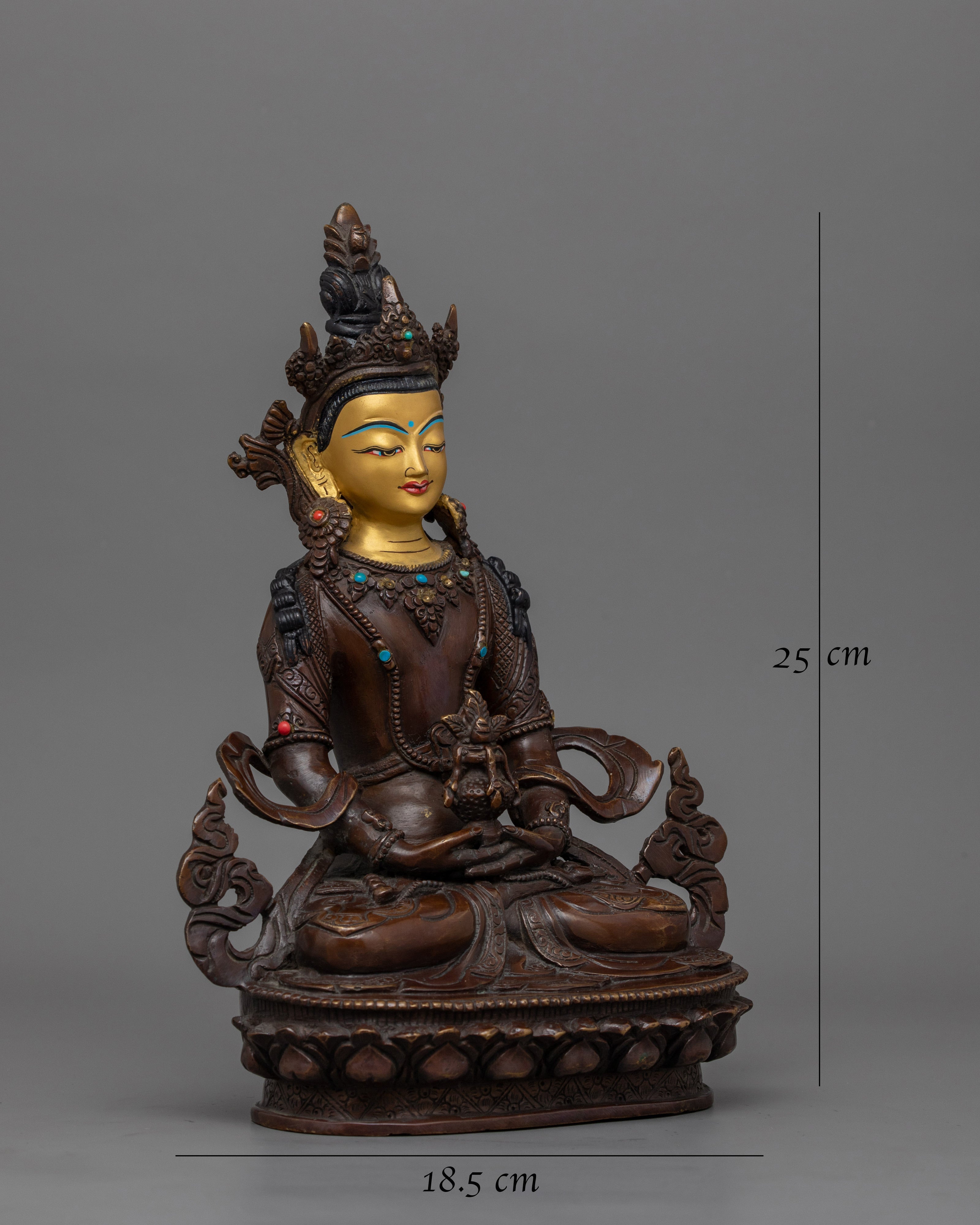 Amitayus Buddha Deity Of Boundless Life Sculpture