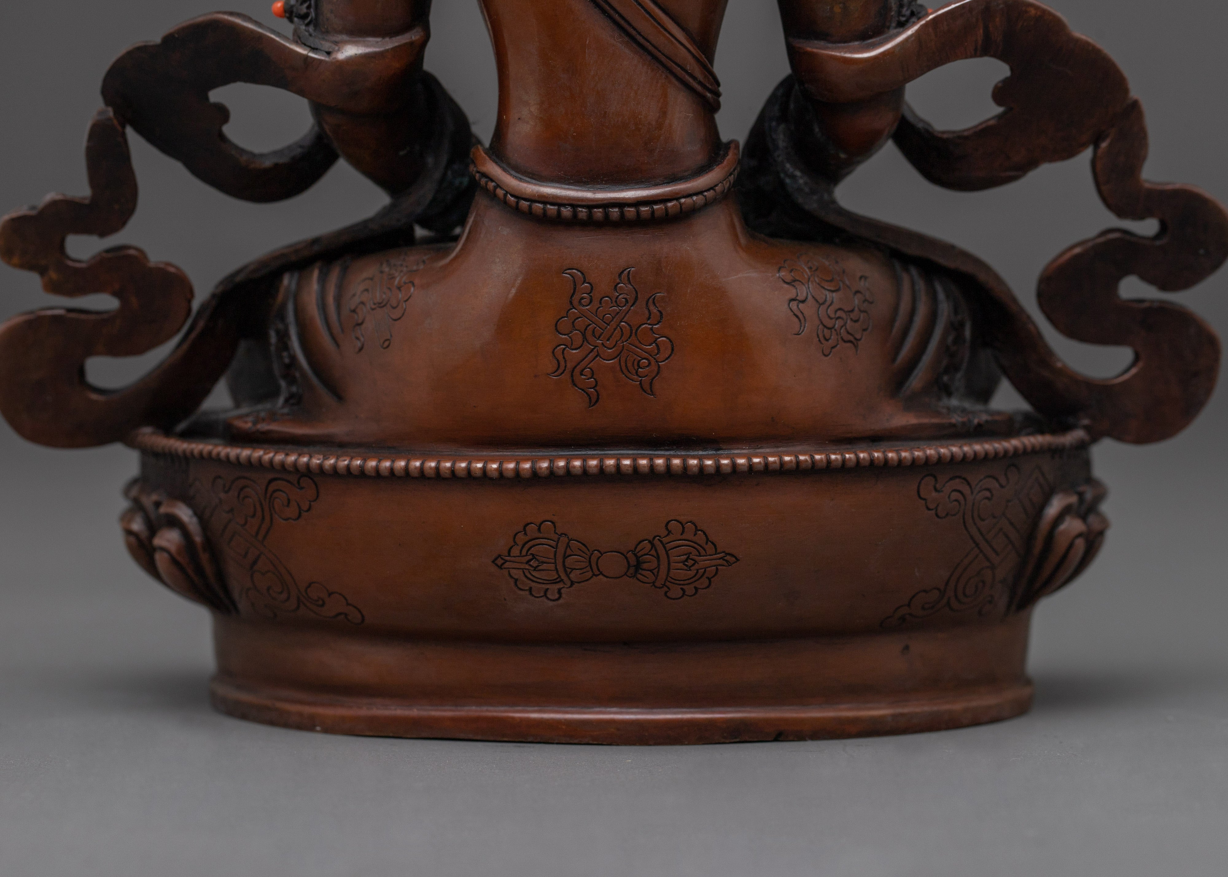 Handcrafted Buddha Amitayus Statue | Buddha of Infinite Life