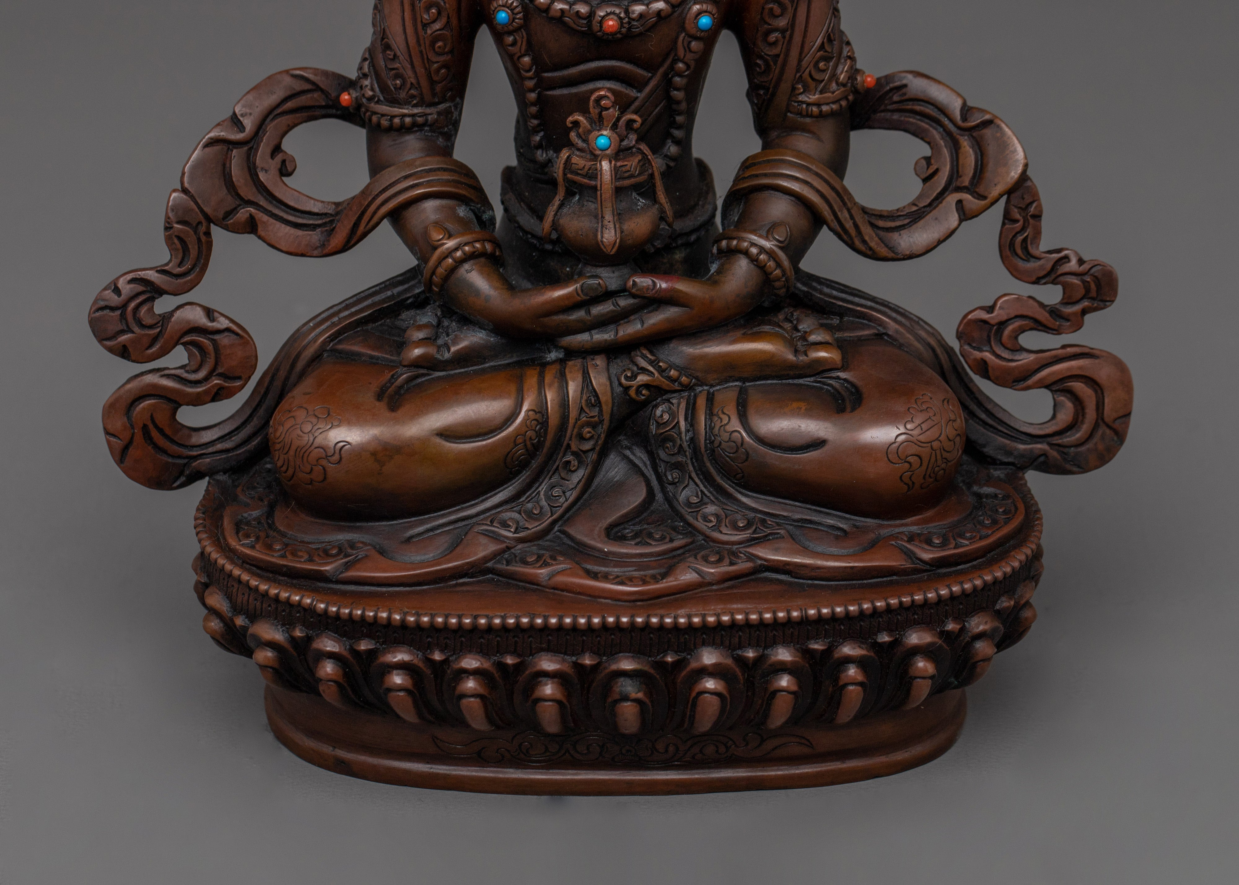 Handcrafted Buddha Amitayus Statue | Buddha of Infinite Life