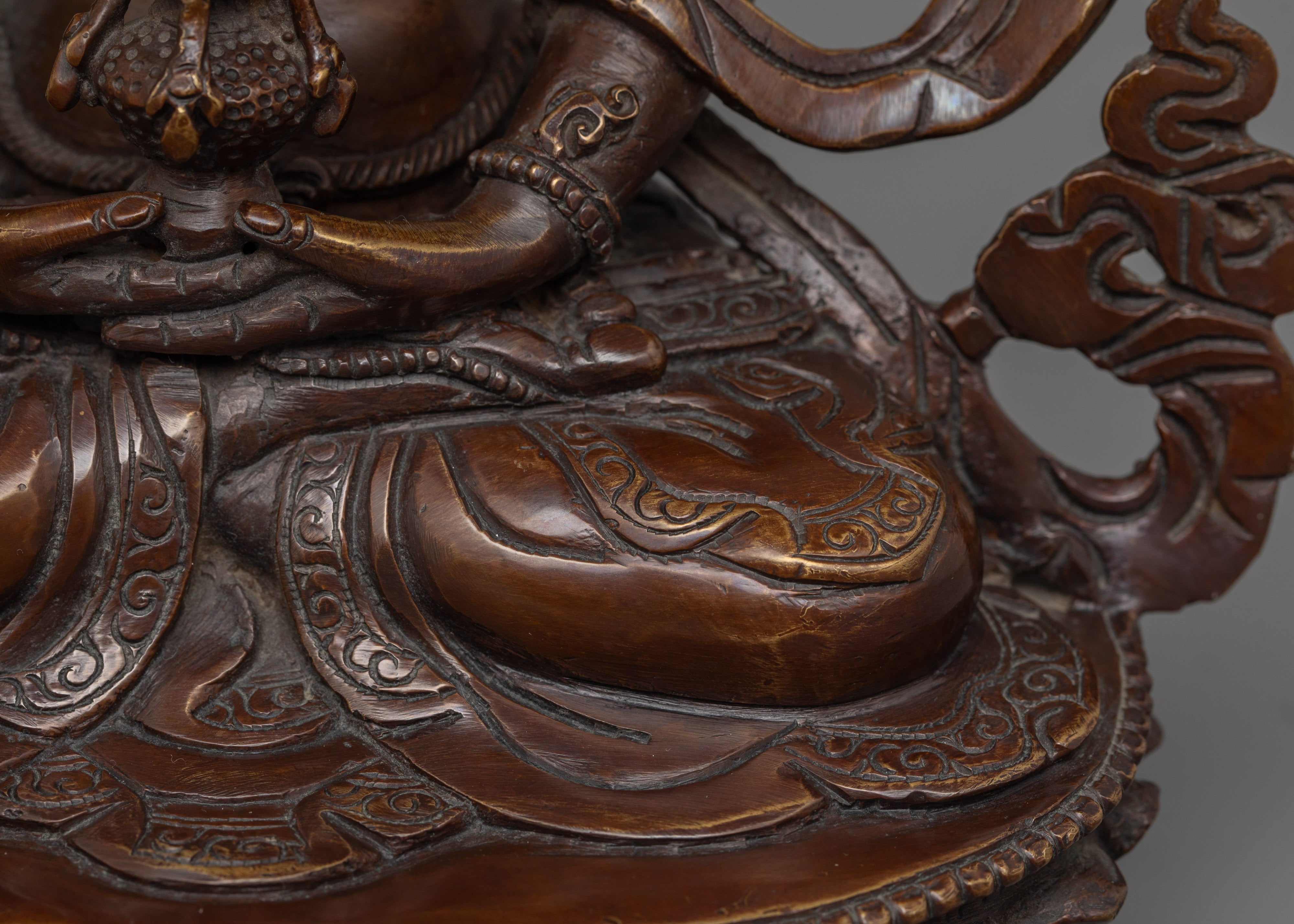 Amitayus Buddha Deity of Boundless Life Sculpture | Symbol of Long Life