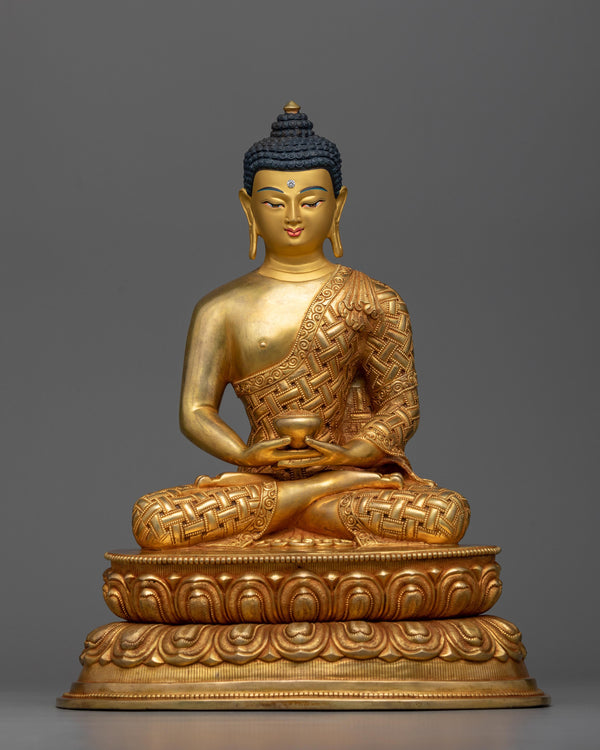 amitabha-buddha-golden-sculpture