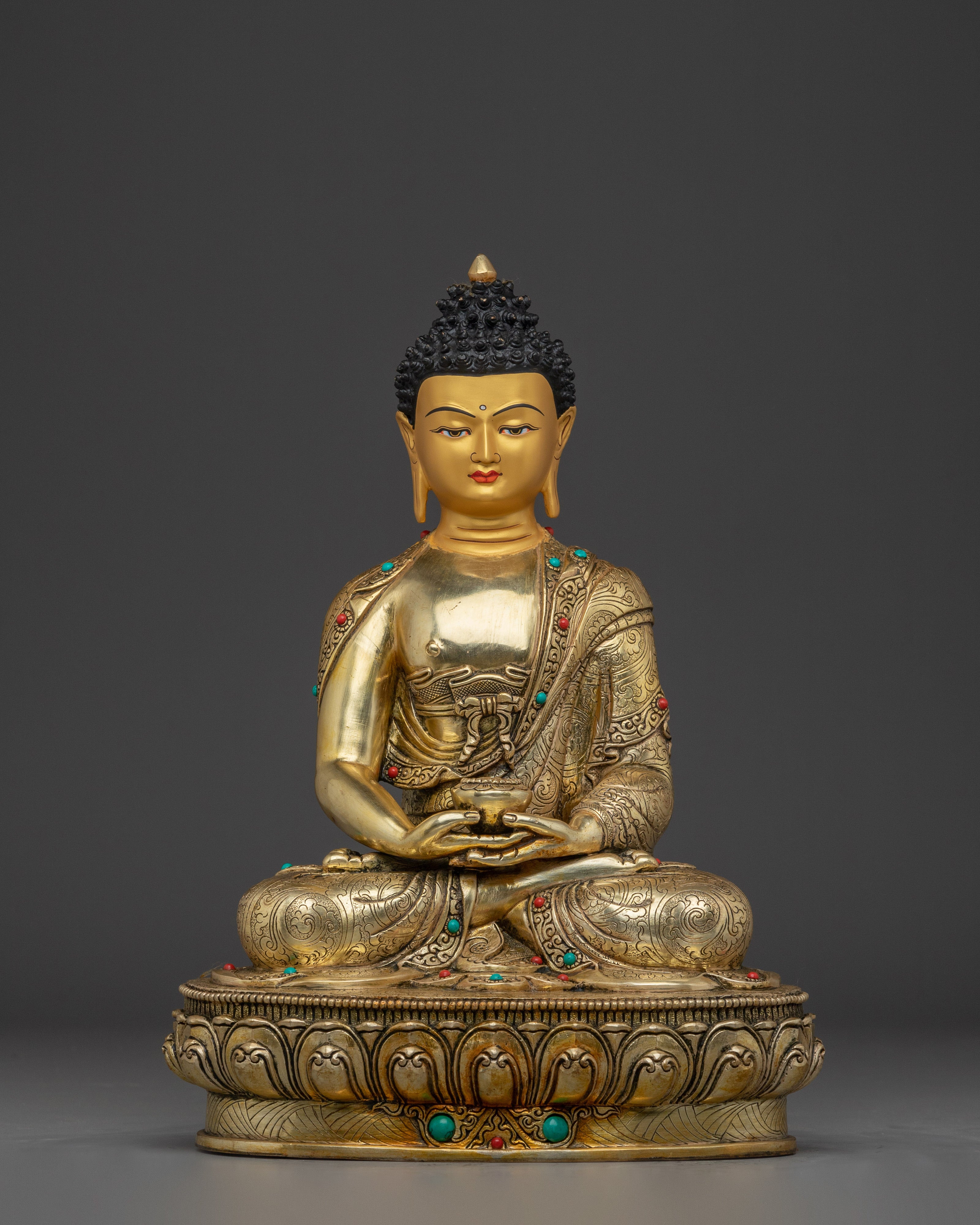 amitabha-buddha-peaceful-light-copper-statue