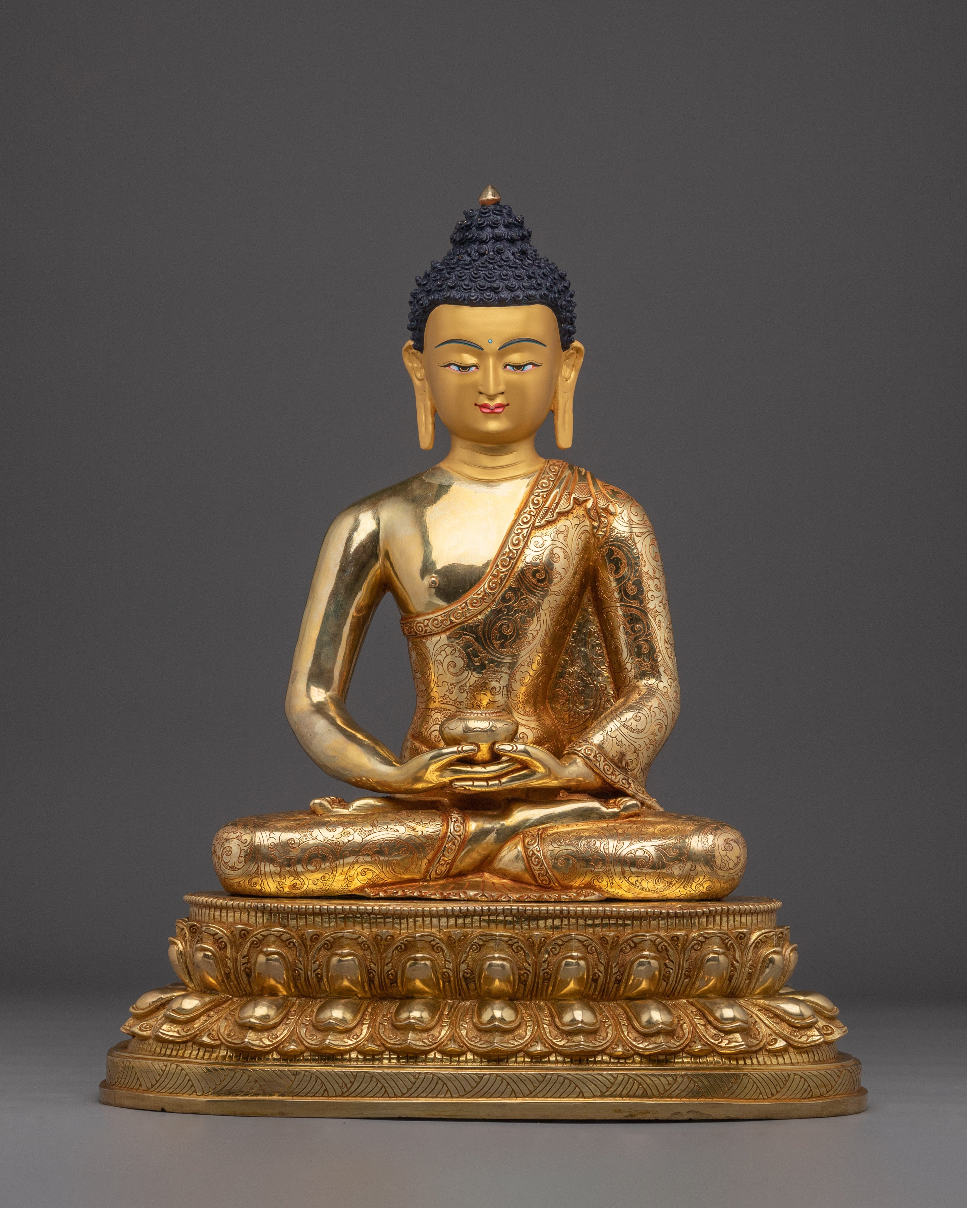 Handcrafted Sculpture Amitabha Buddha
