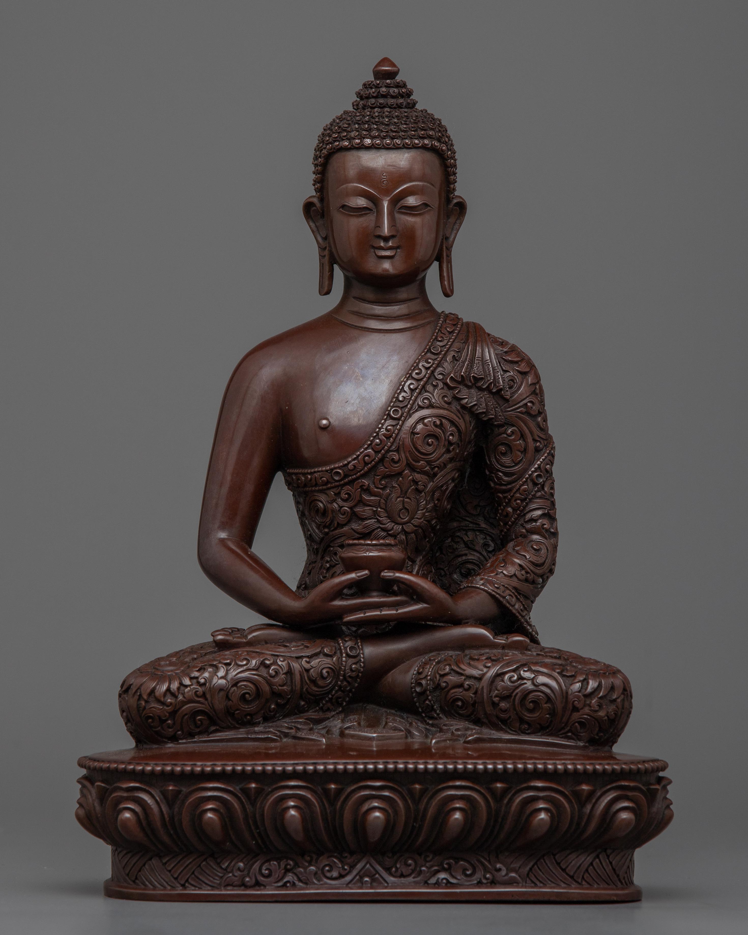 amitabha buddha statue bronze