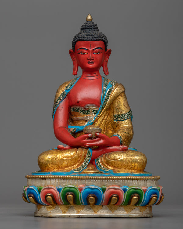 red amitabha-buddha