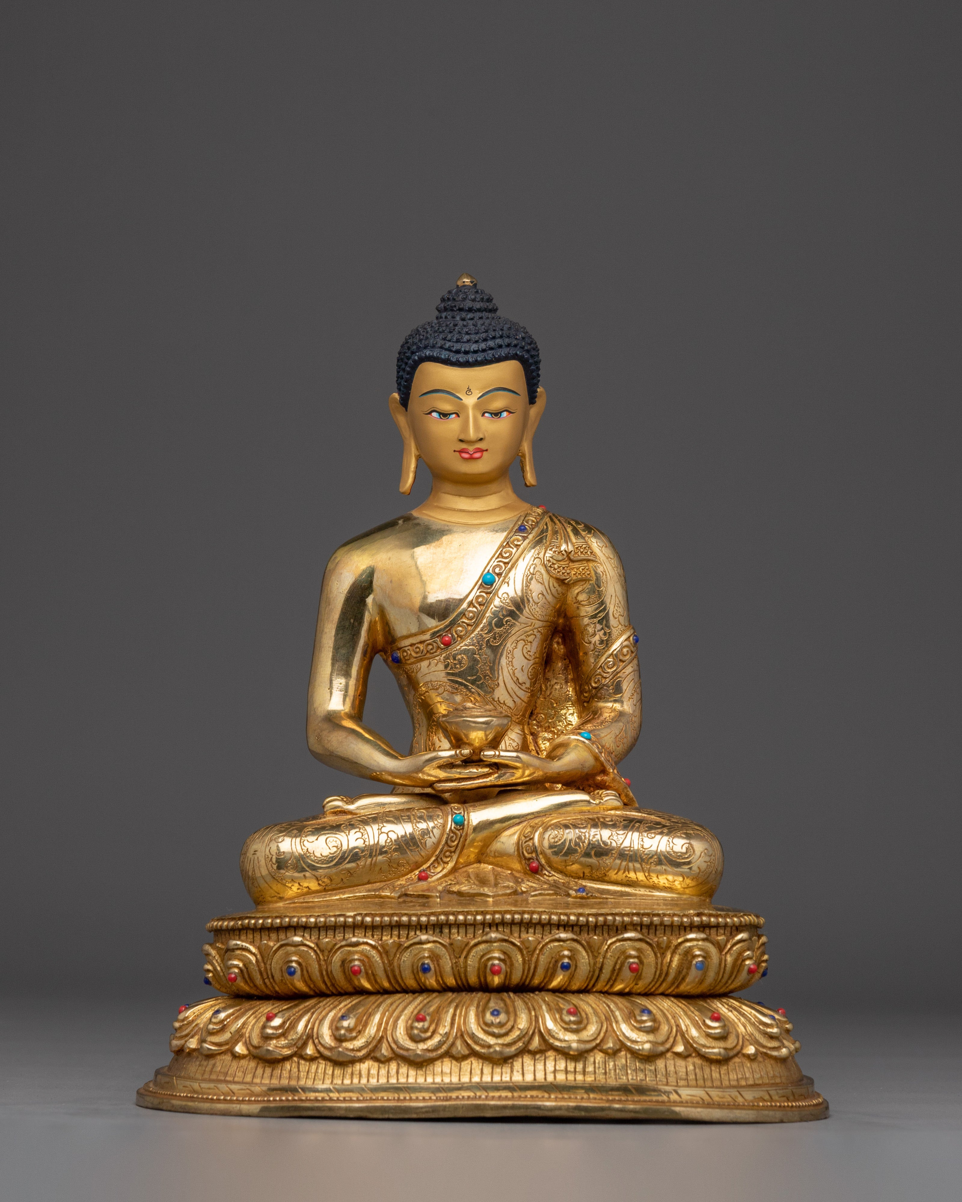 Vajrayana Golden Artwork of Amitabha Buddha | Buddha of Infinite Light