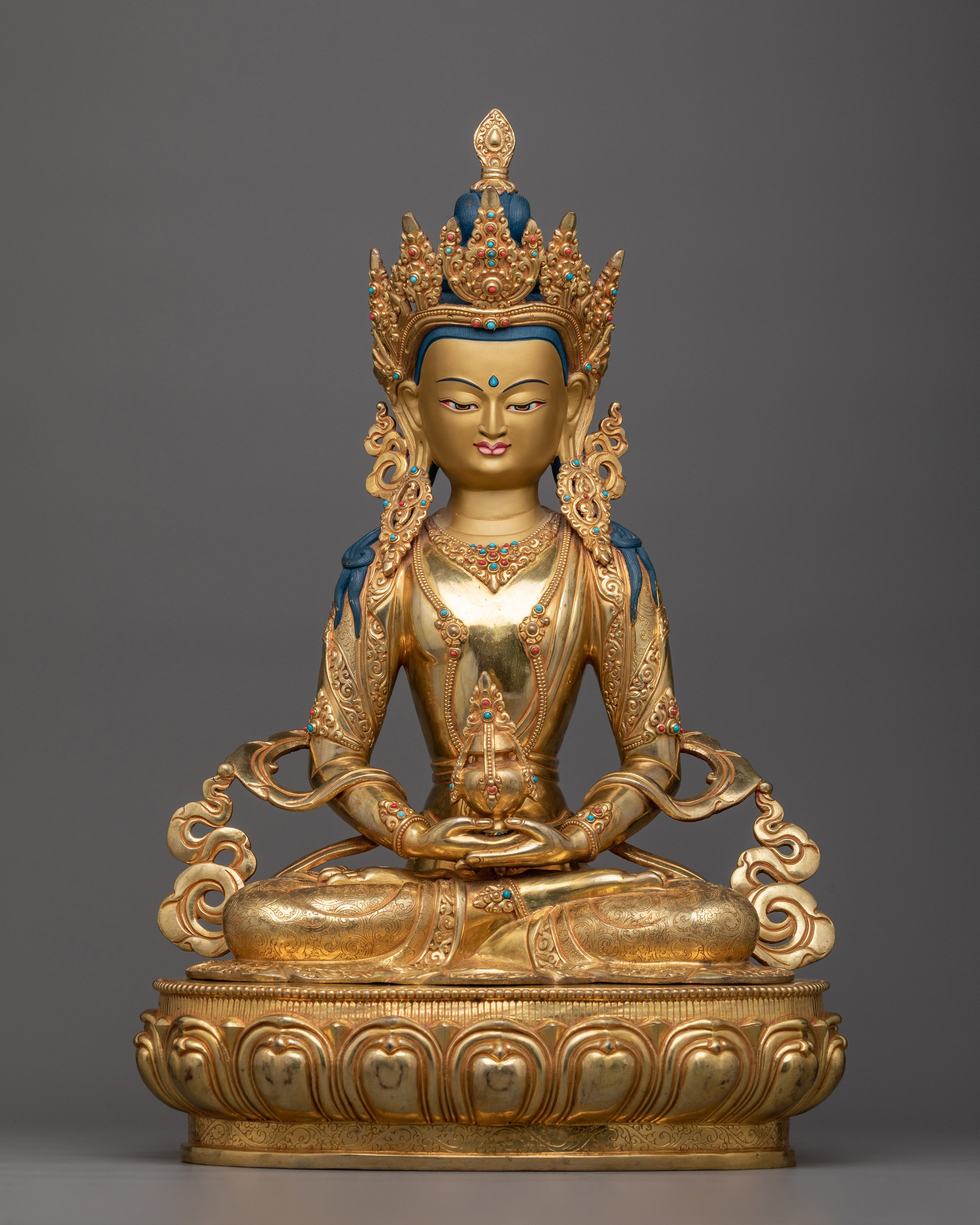 amitayus-buddha-golden-statue