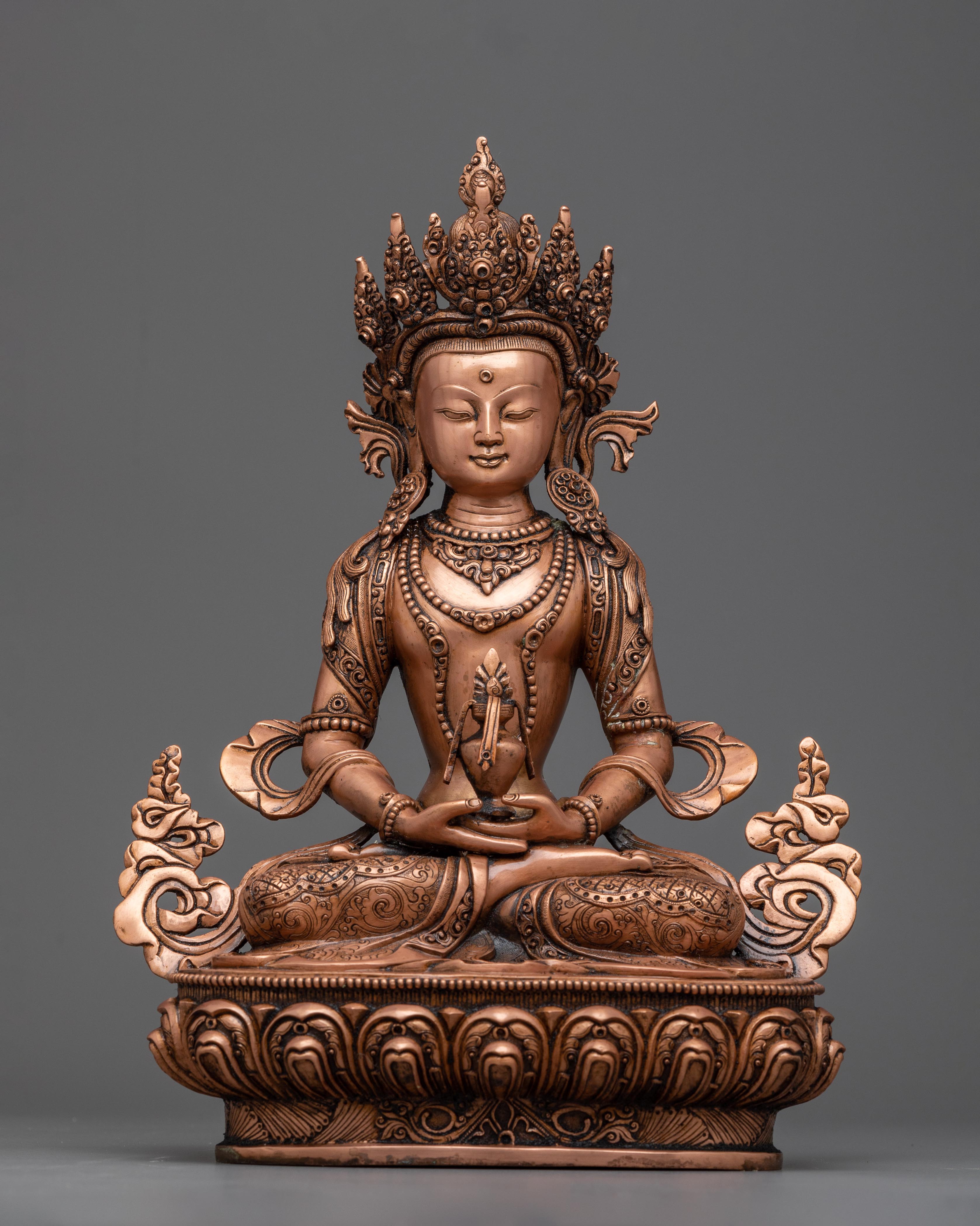 Longevity Amitayus Buddha Statue