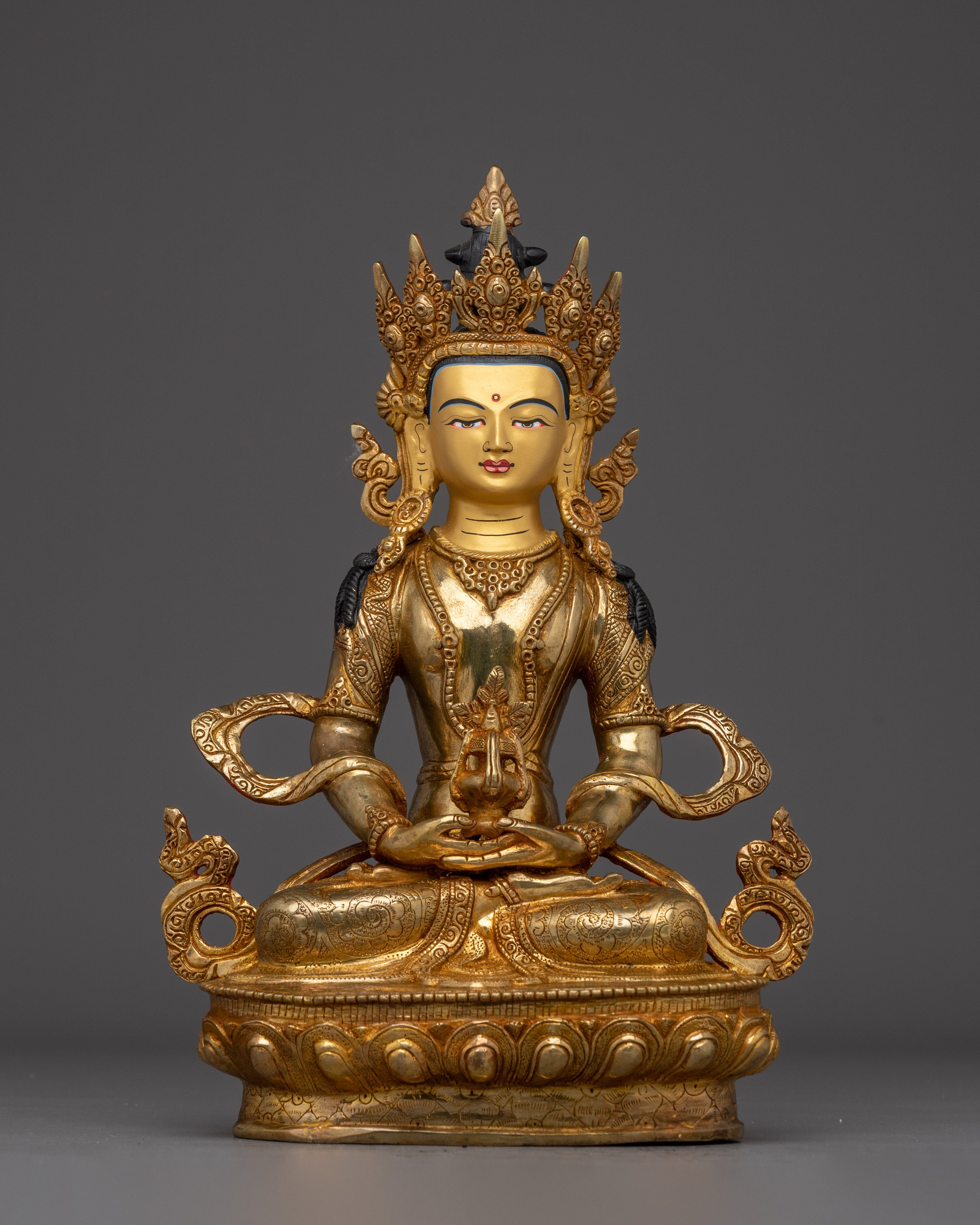 Long Life Blessing Statue of Bodhisattva Amitayus