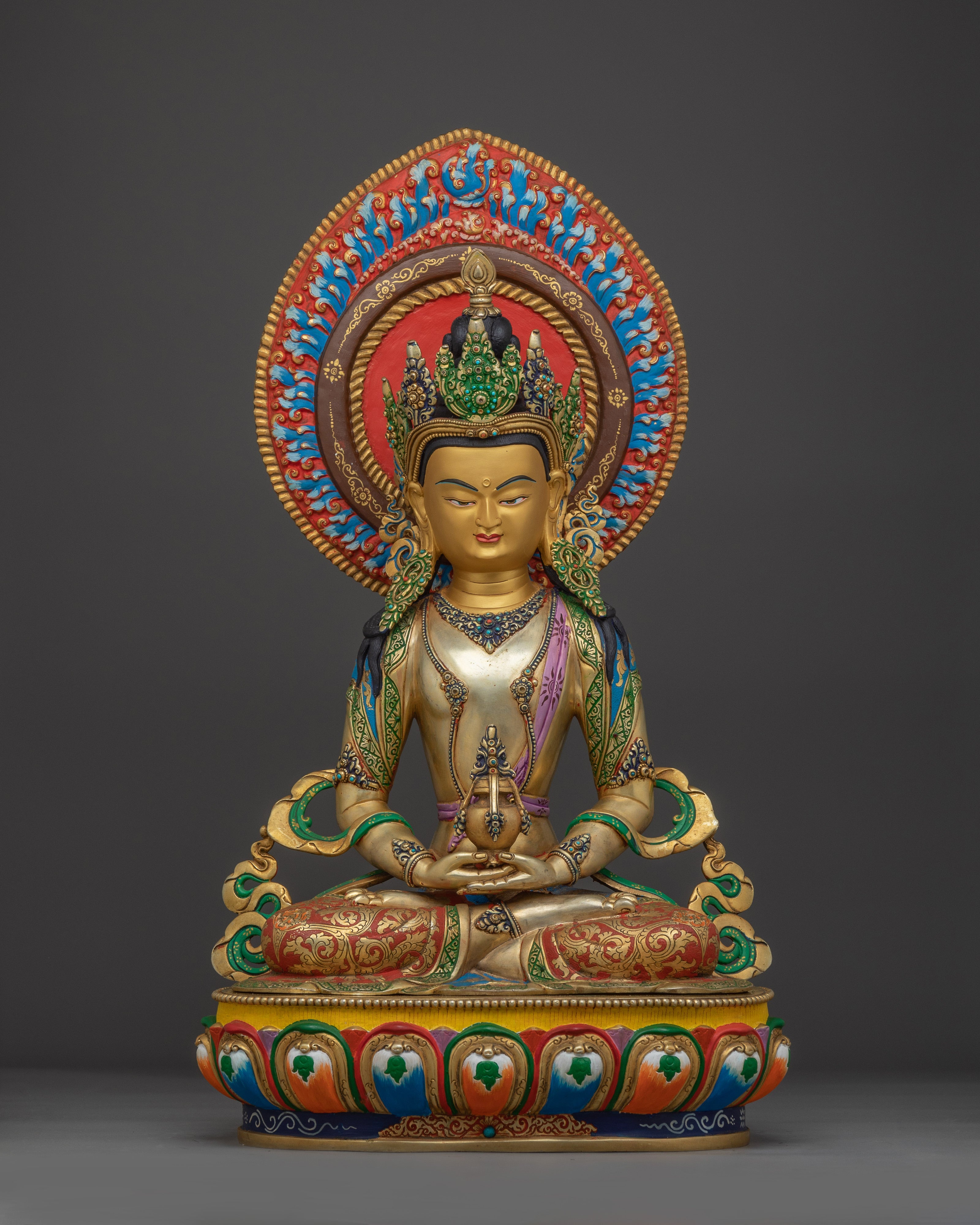 Amitayus Statue Buddha of Infinite Life and Wisdom