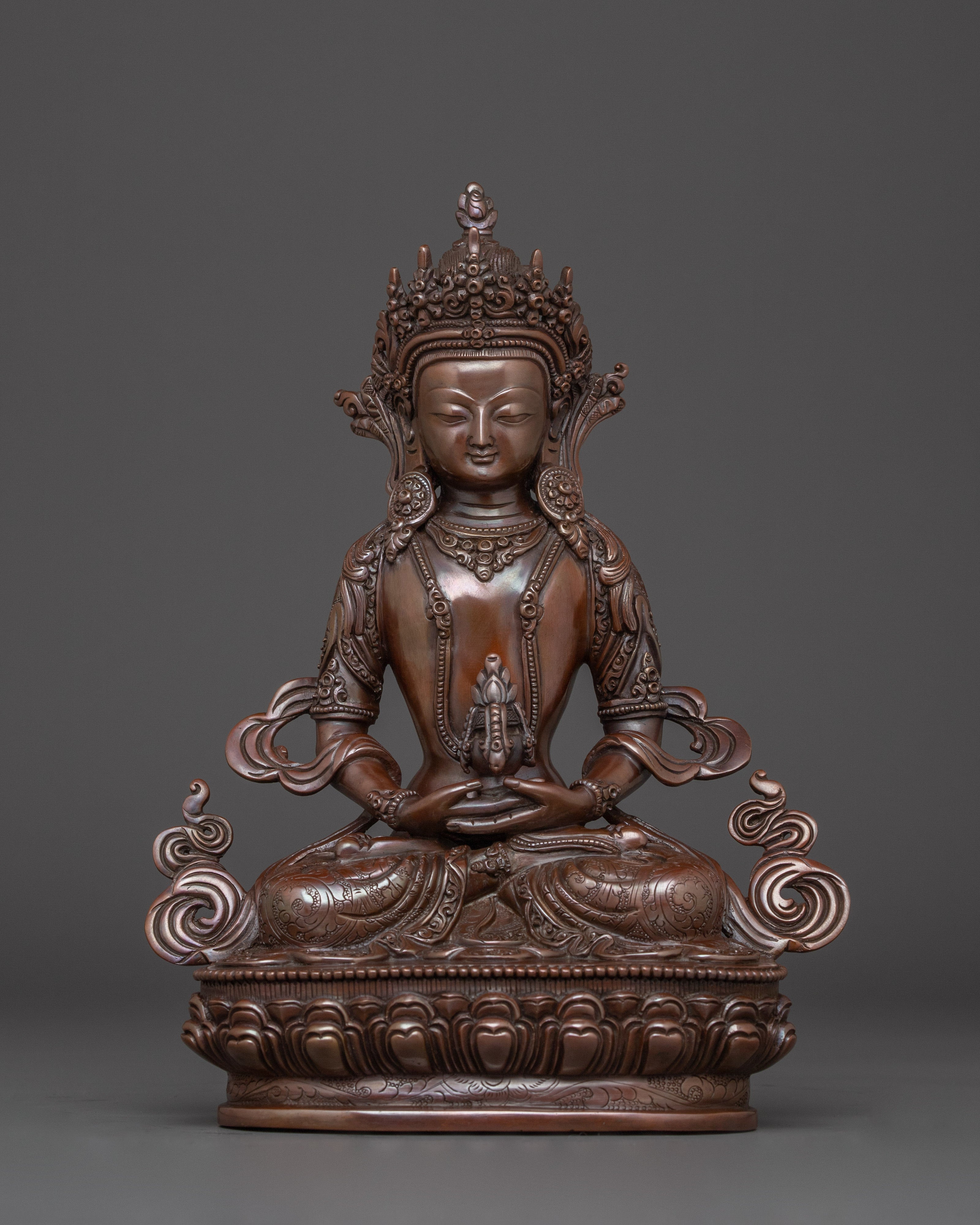 oxidized-statue-of-amitayus