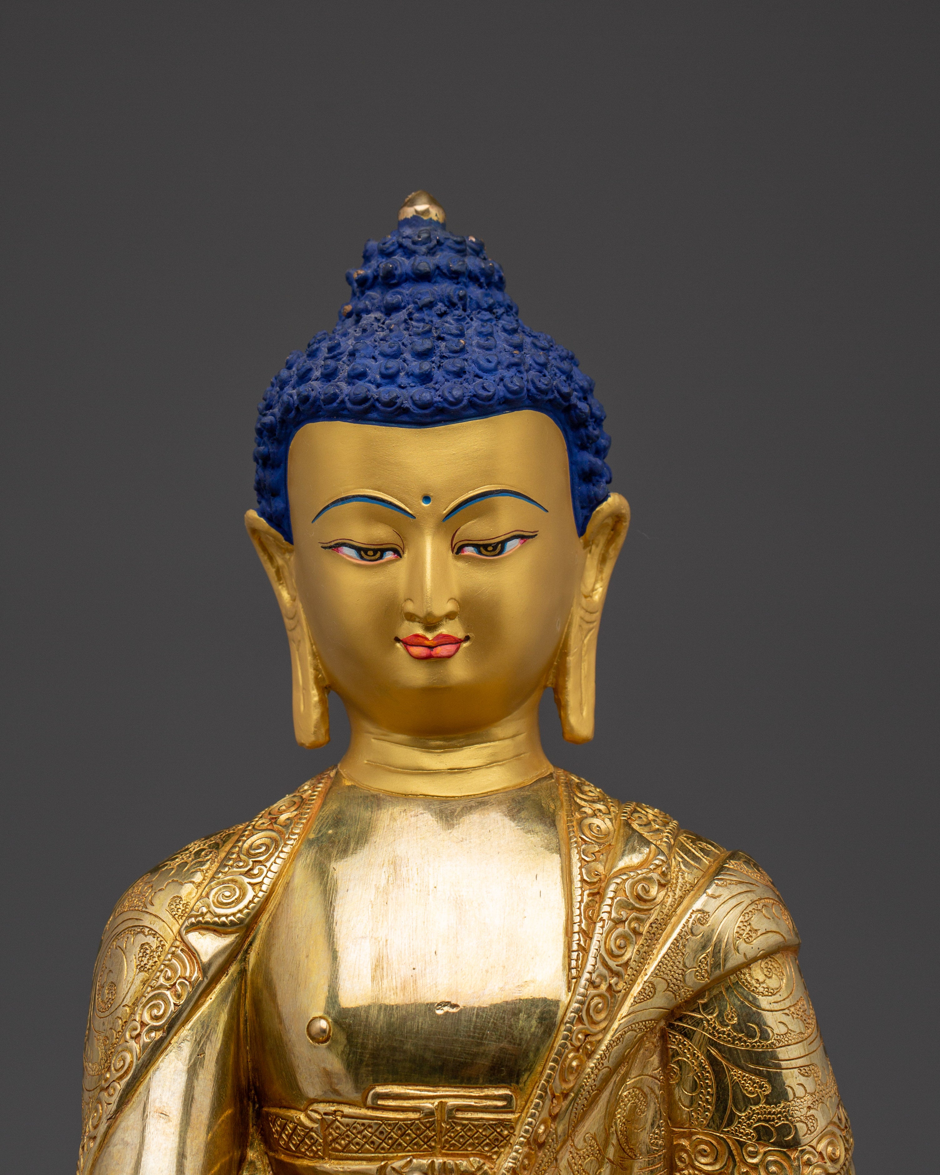 Supreme Healer Medicine Buddha Art | Bhaiṣajyaguru Statue for Home Decor