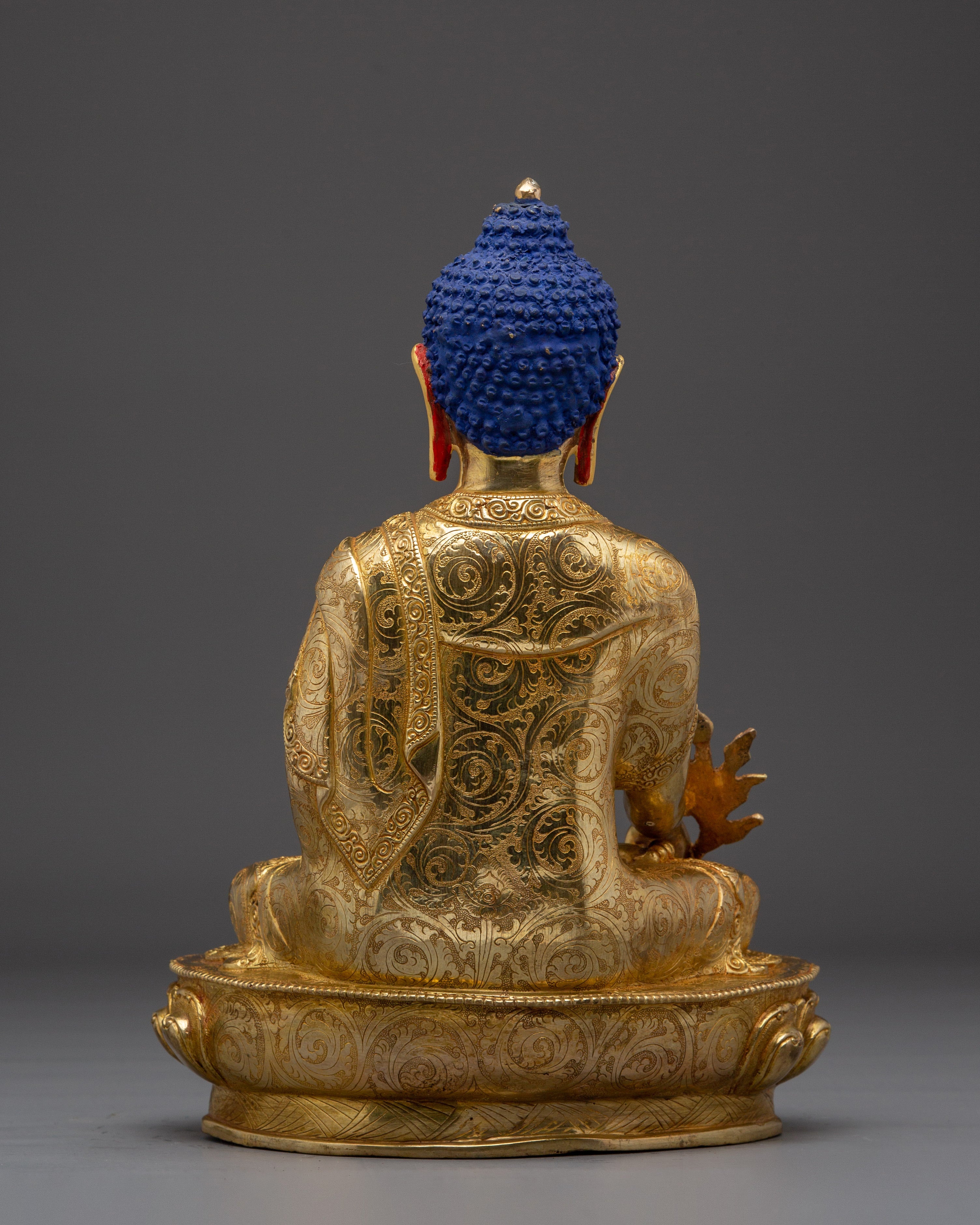 Supreme Healer Medicine Buddha Art | Bhaiṣajyaguru Statue for Home Decor