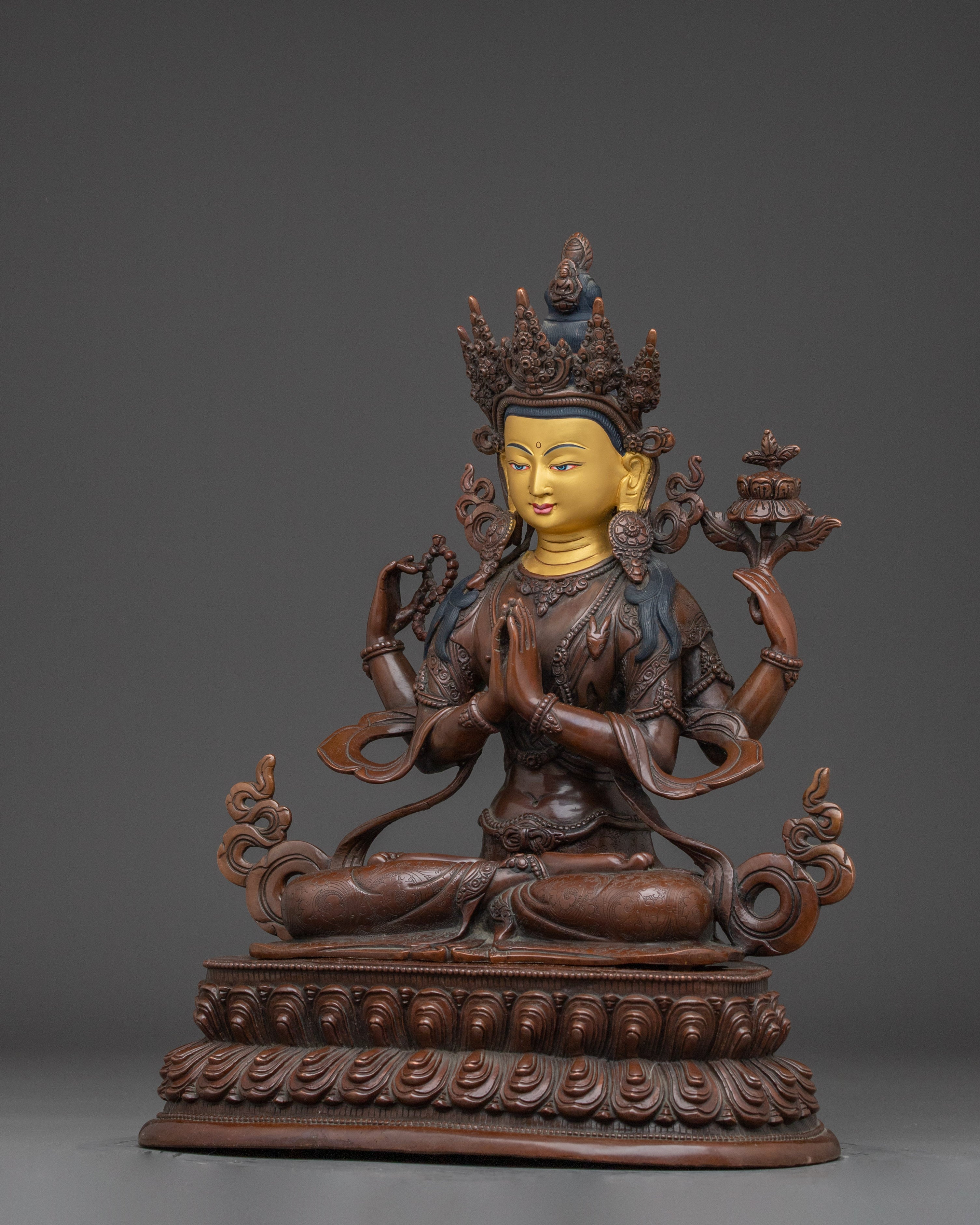 Chenrezig Tibetan protector deity | Bodhisattva of Compassion