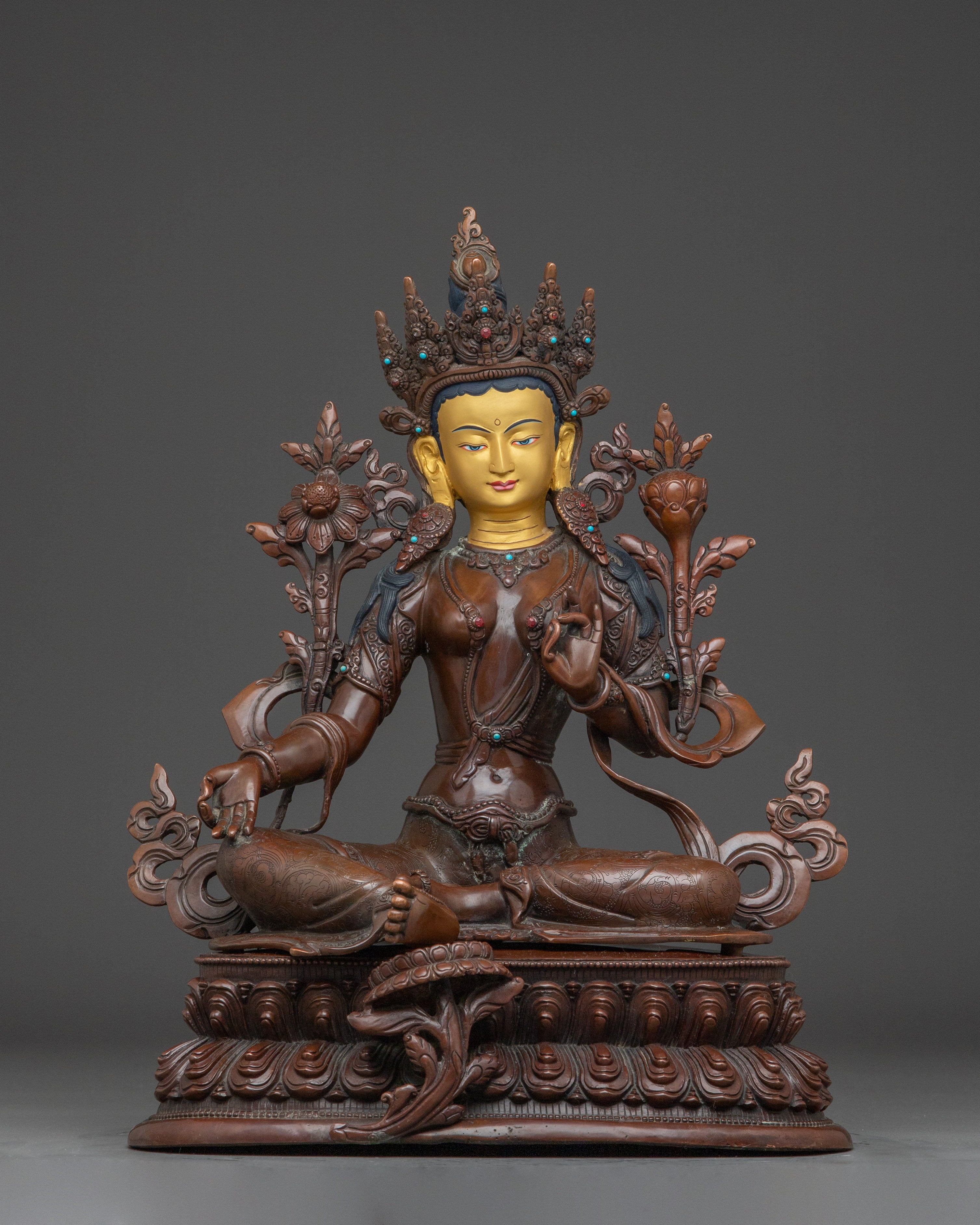 Six Bodhisattva Sculpture | Handcrafted Buddhist Art