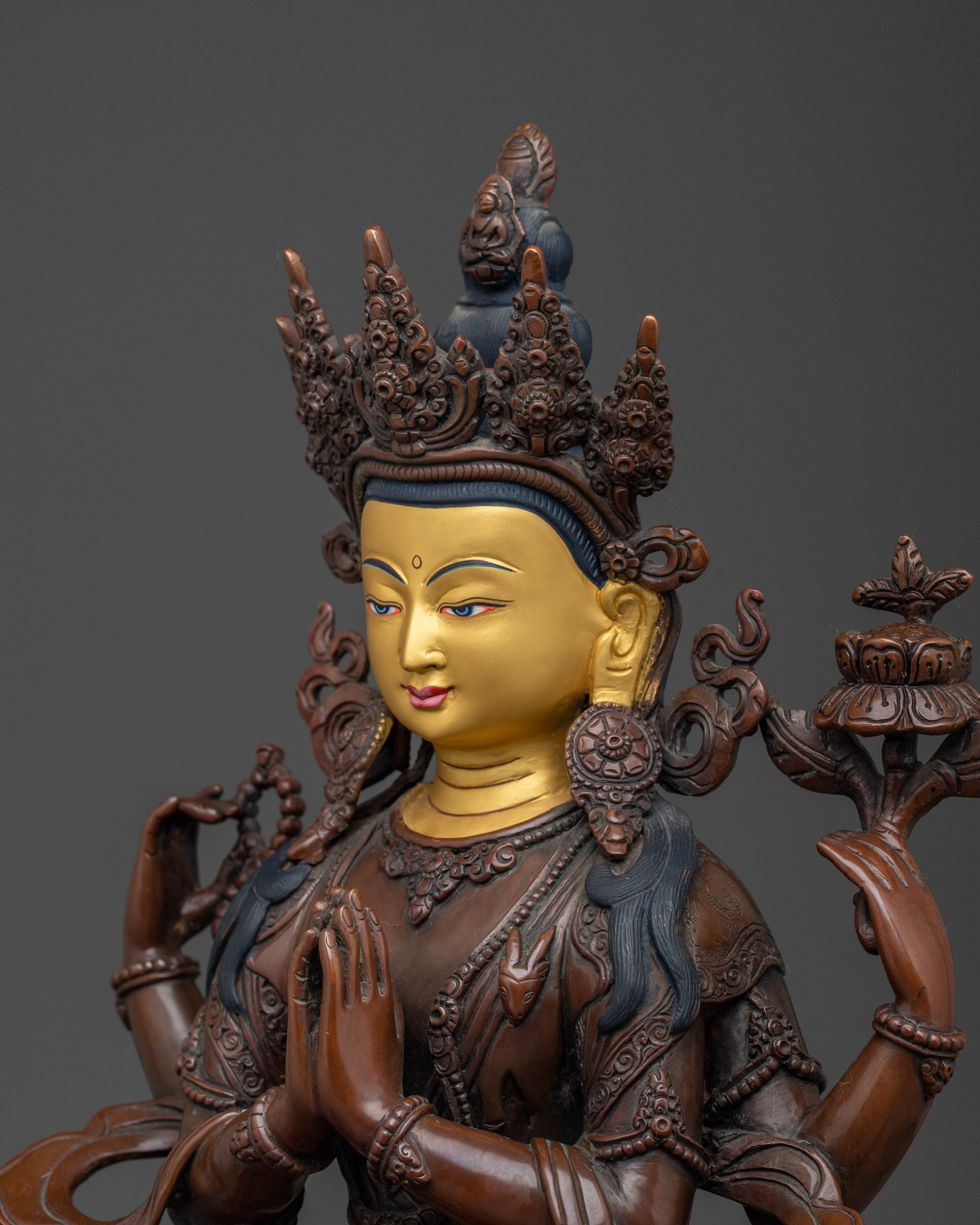 Chenrezig Tibetan protector deity | Bodhisattva of Compassion