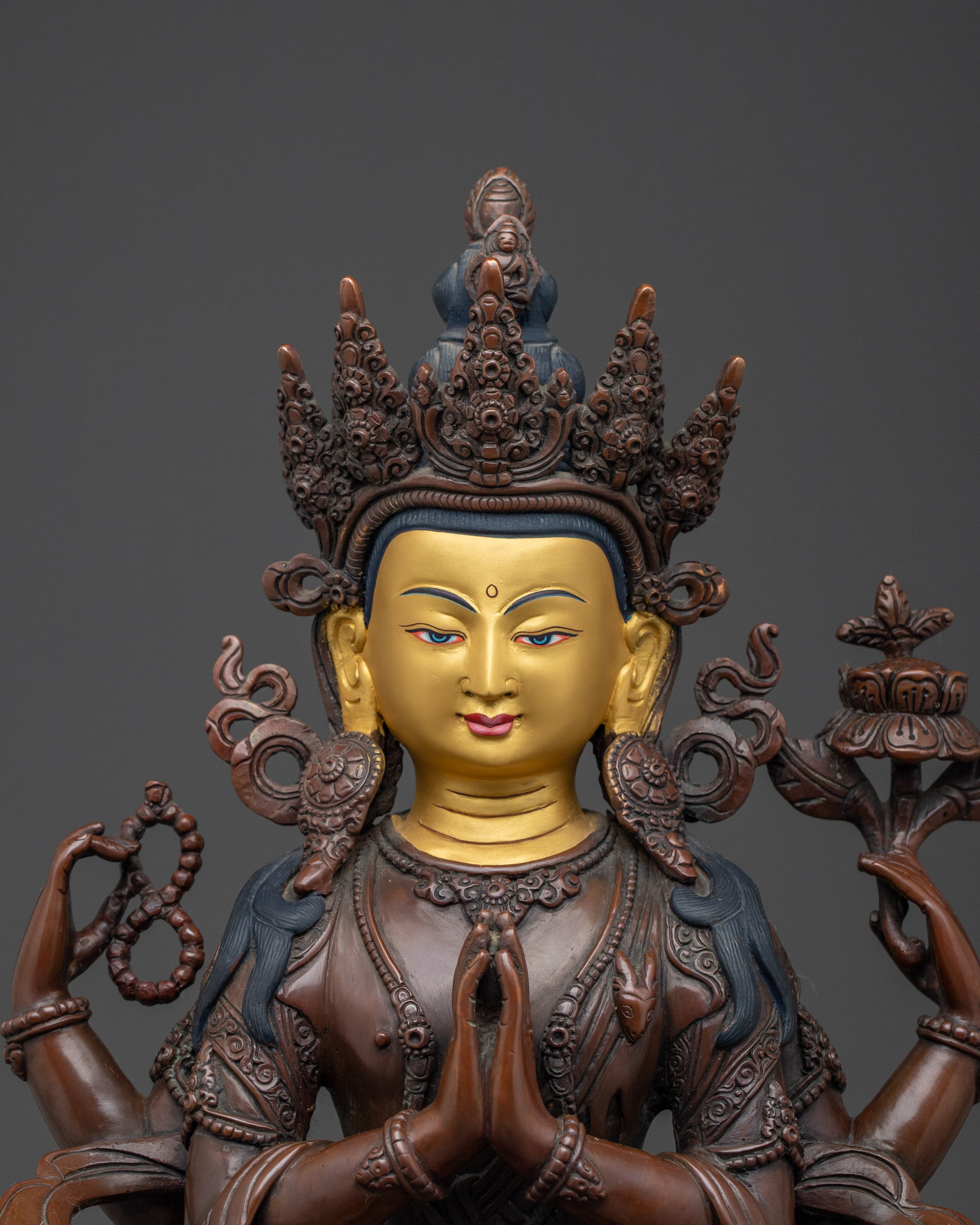 Chenrezig Tibetan protector deity | Bodhisattva of Compassion
