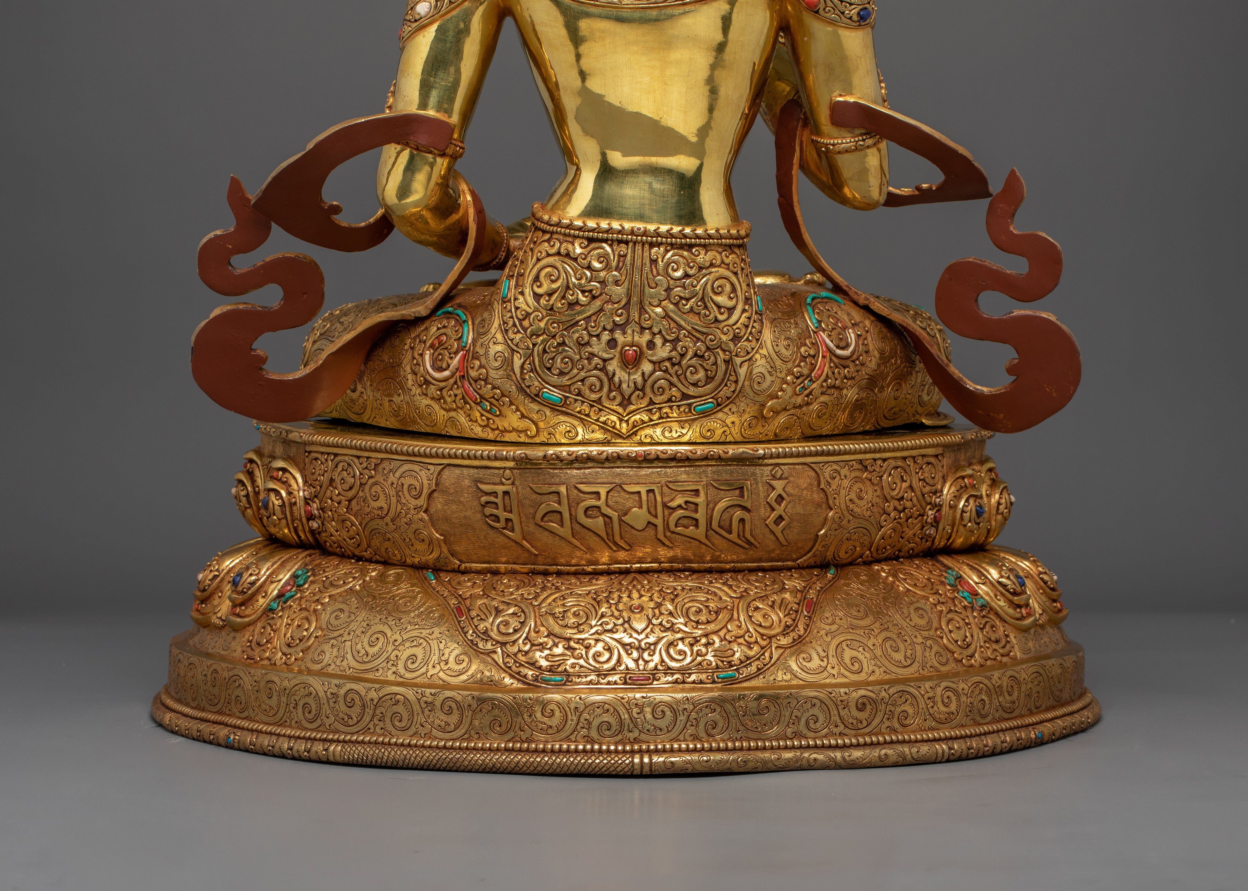 Set of Five Bodhisattva Statues | 5 Deity Set for Spiritual Harmony and Meditation