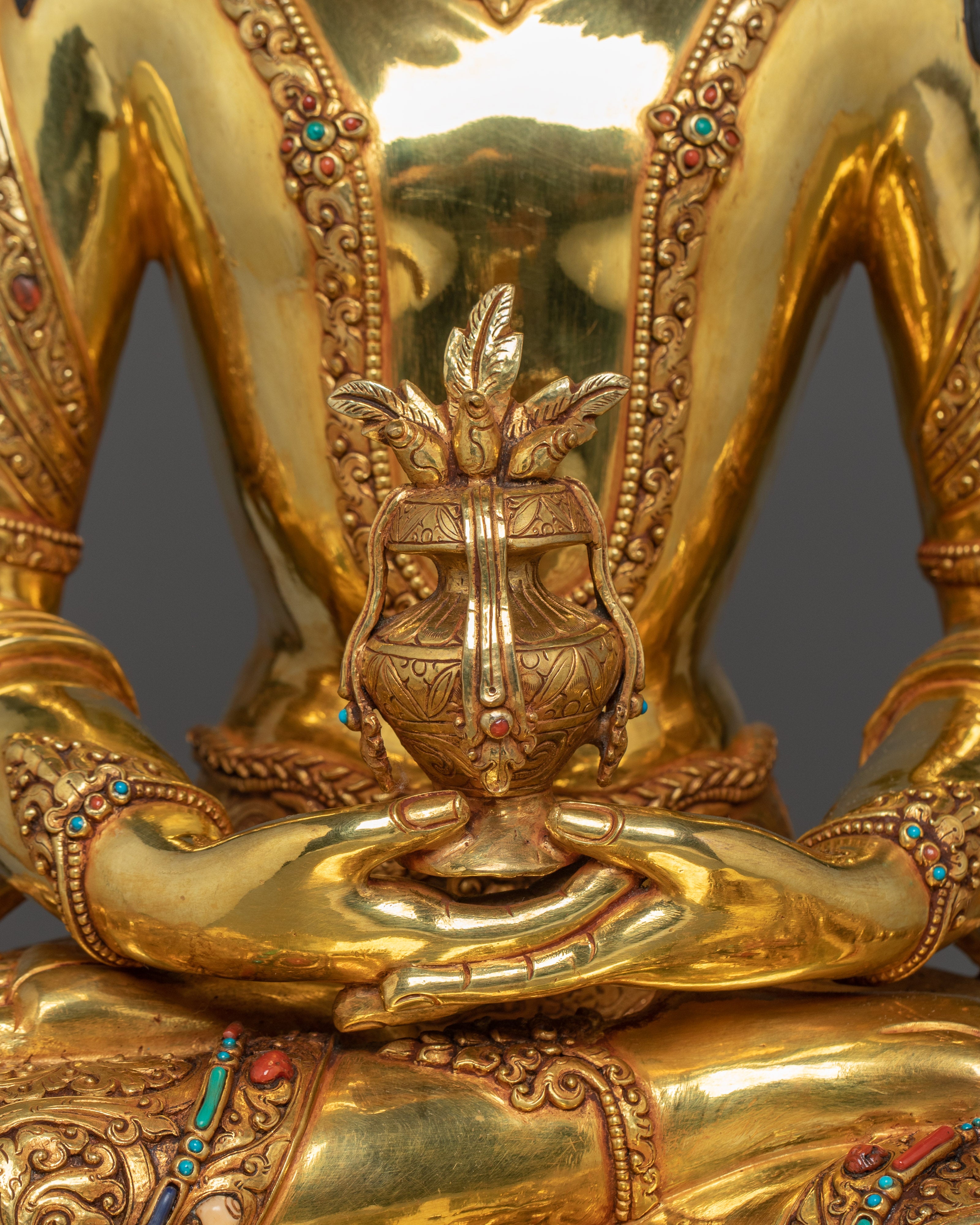 Set of Five Bodhisattva Statues | 5 Deity Set for Spiritual Harmony and Meditation