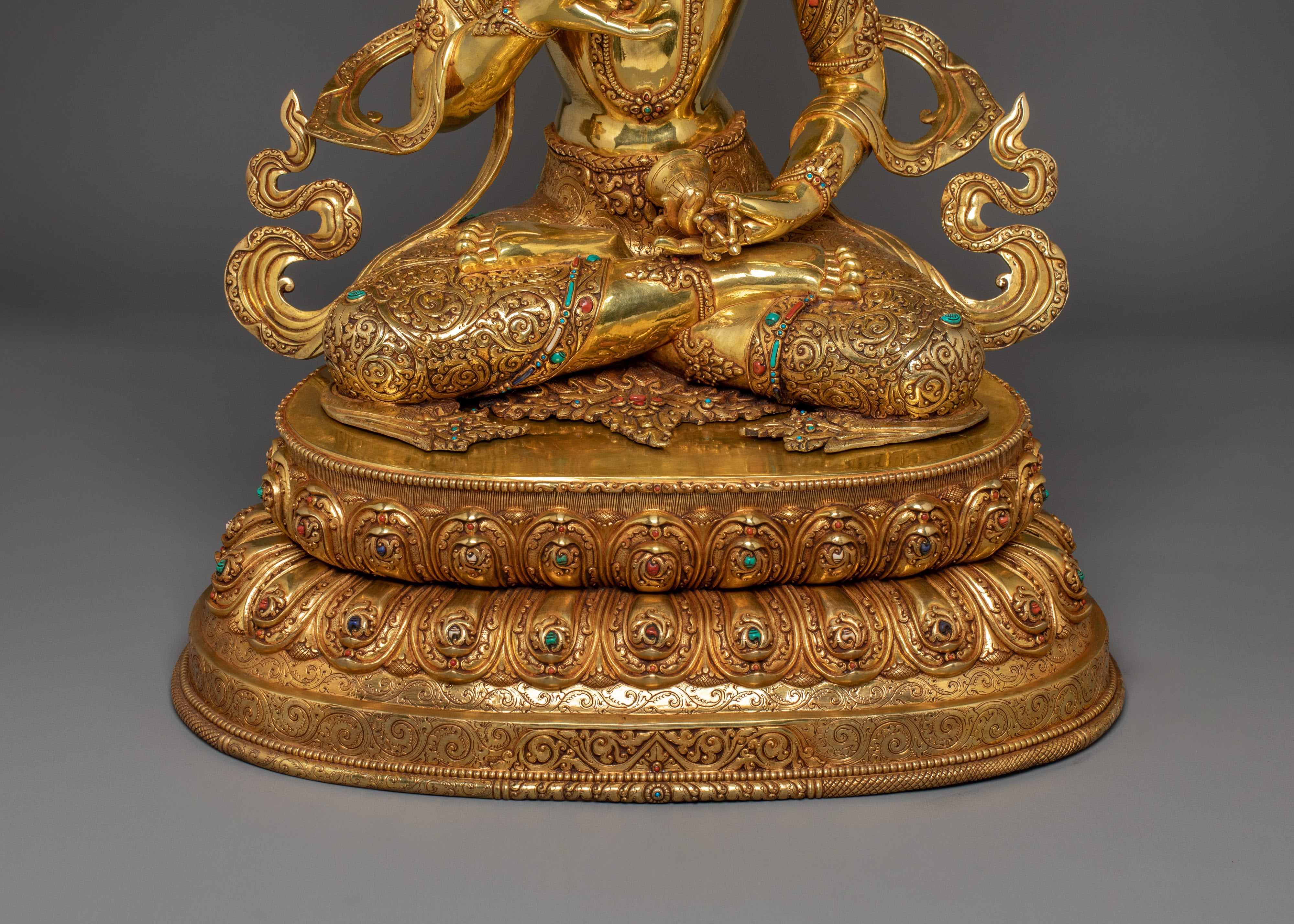 Set of Five Bodhisattva Statues | 5 Deity Set for Spiritual Harmony and Meditation