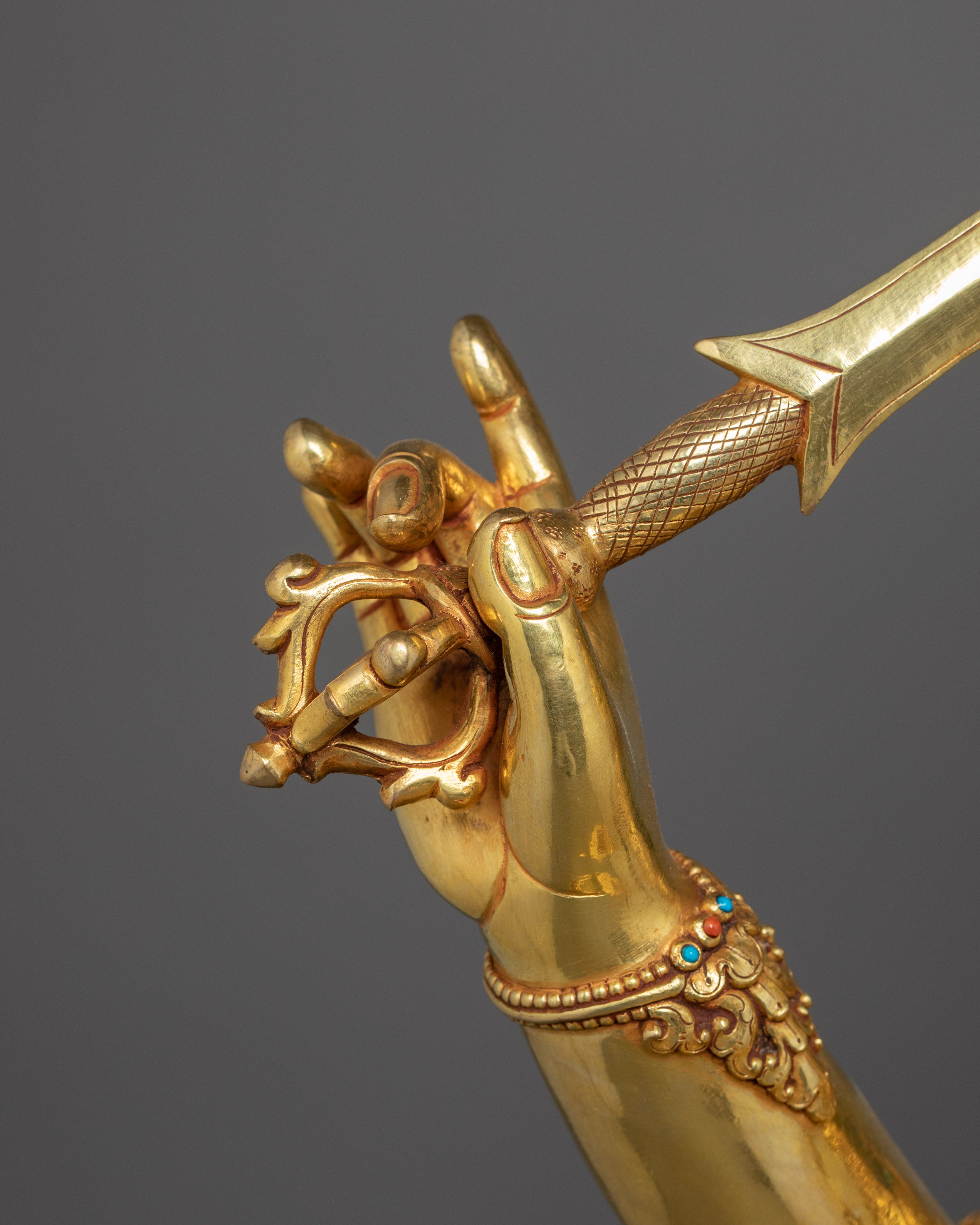 Set of Five Bodhisattva Statues | 5 Deity Set for Spiritual Harmony and Meditation