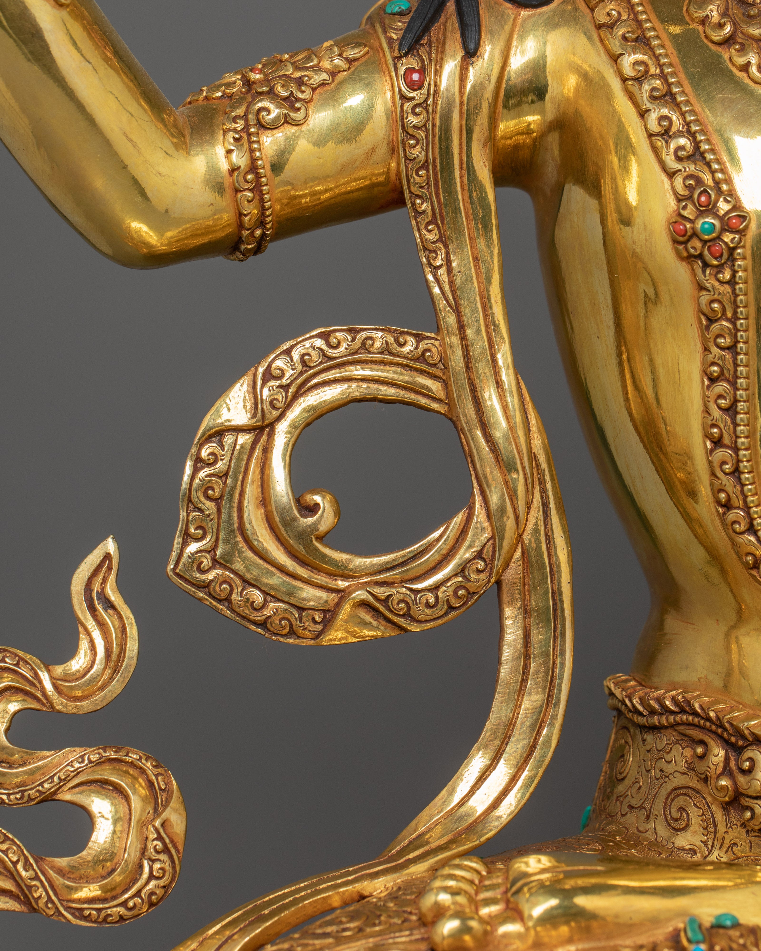 Set of Five Bodhisattva Statues | 5 Deity Set for Spiritual Harmony and Meditation