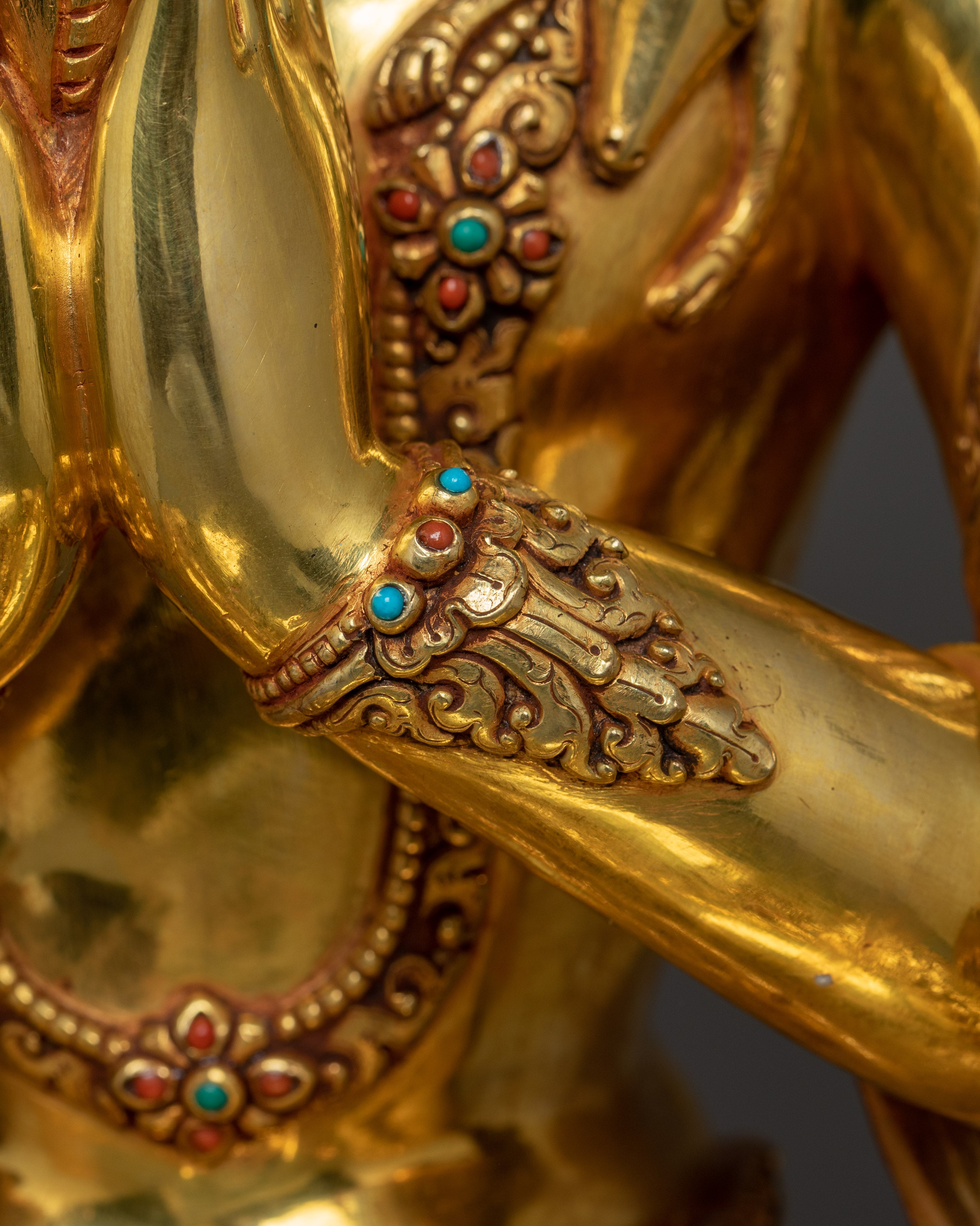 Set of Five Bodhisattva Statues | 5 Deity Set for Spiritual Harmony and Meditation