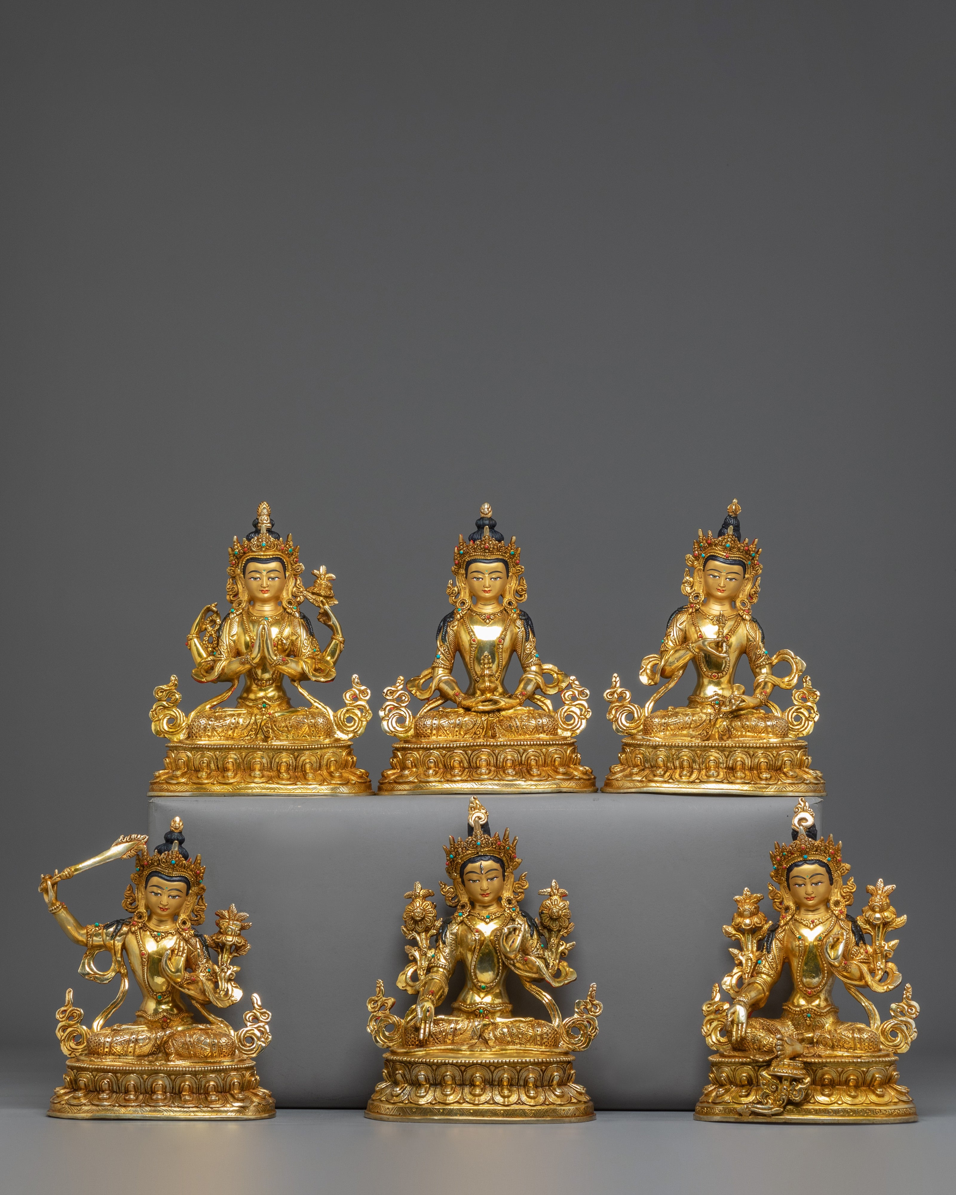 Bodhisattva Set Art, Mahayana Deity Collection