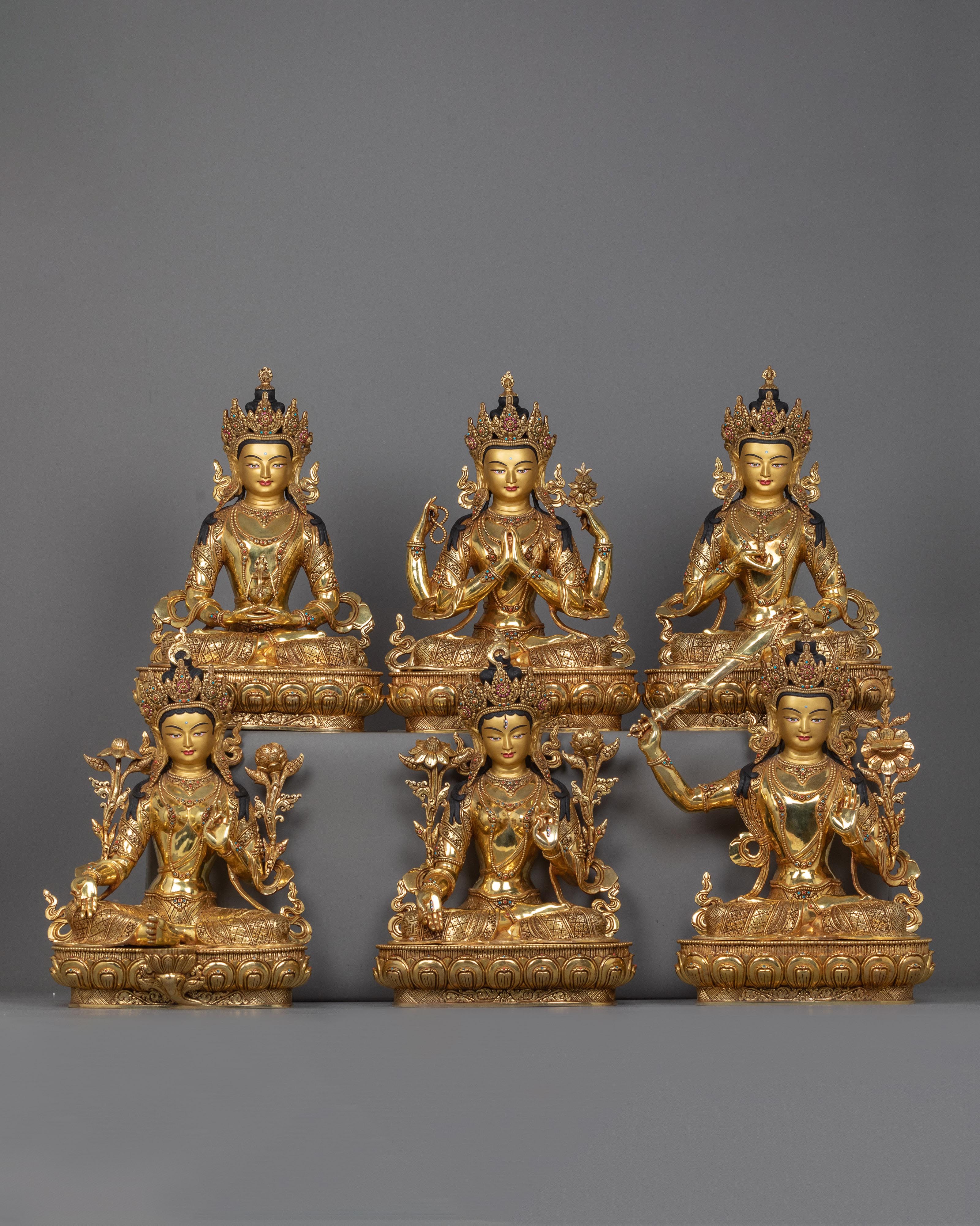 six bodhisattva set