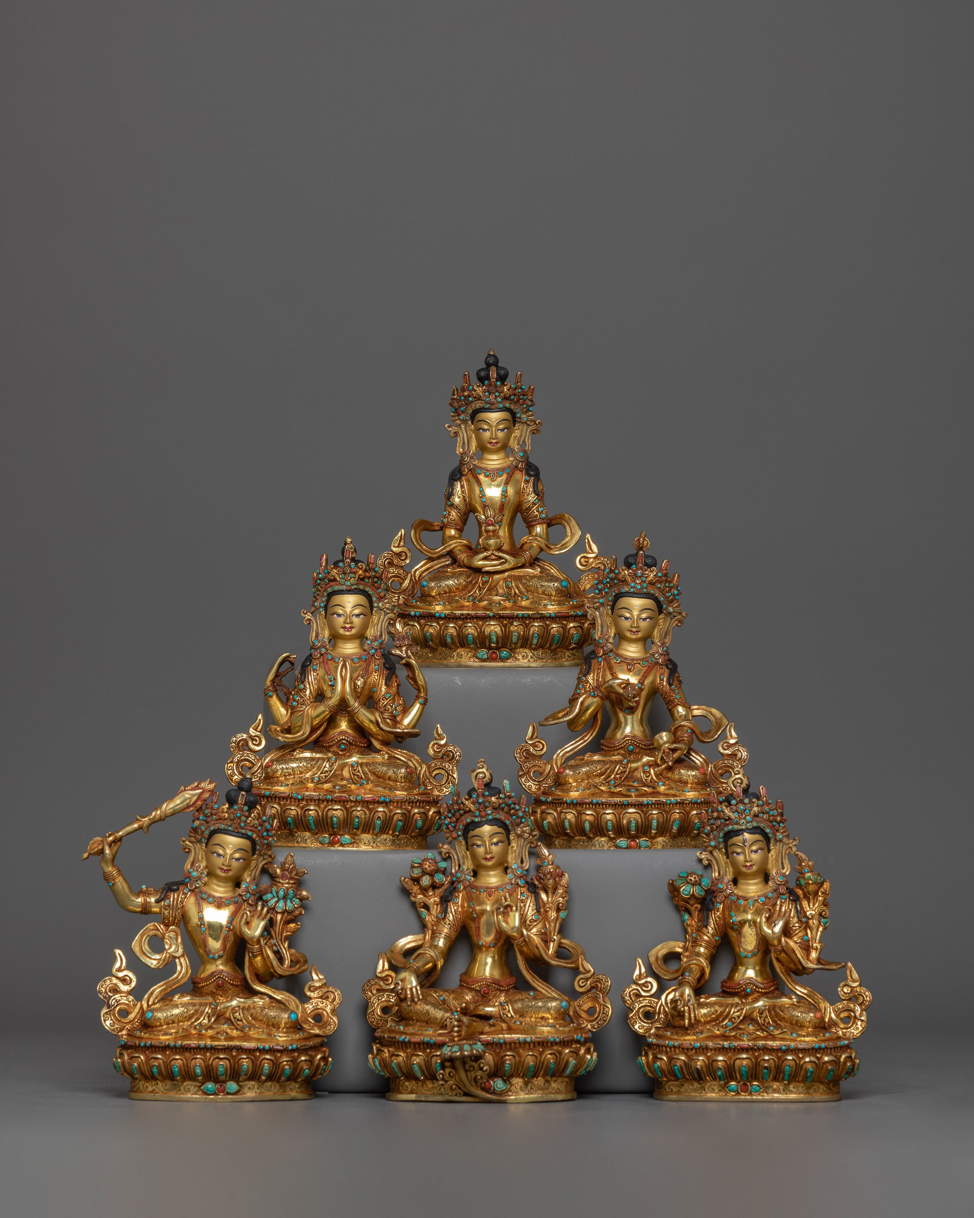 himalayan-handmade-statue-set-of-bodhisattva